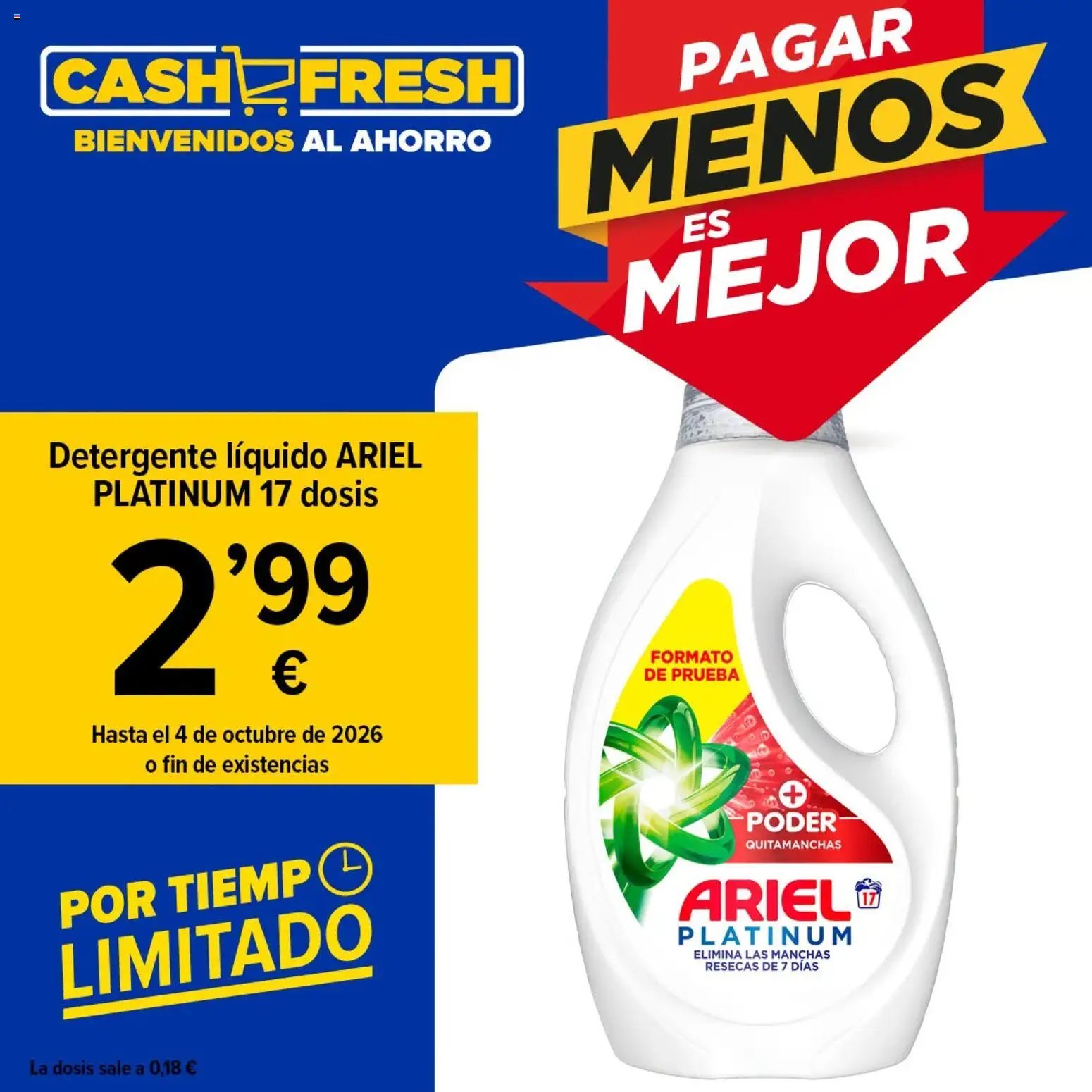 Cash Fresh folleto Ariel 17