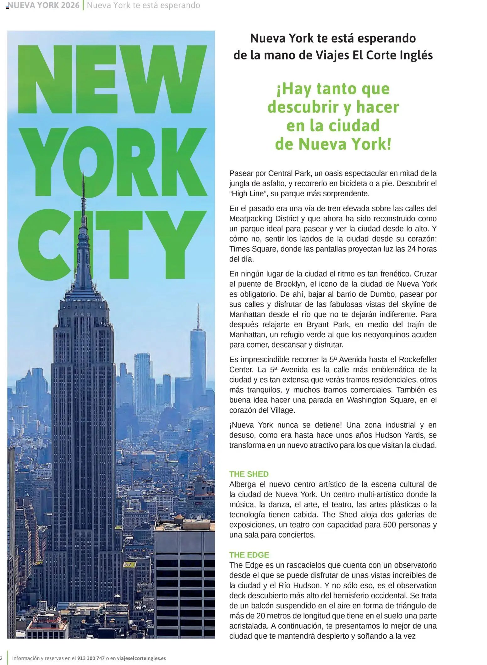 Viajes El Corte Inglés Nueva York