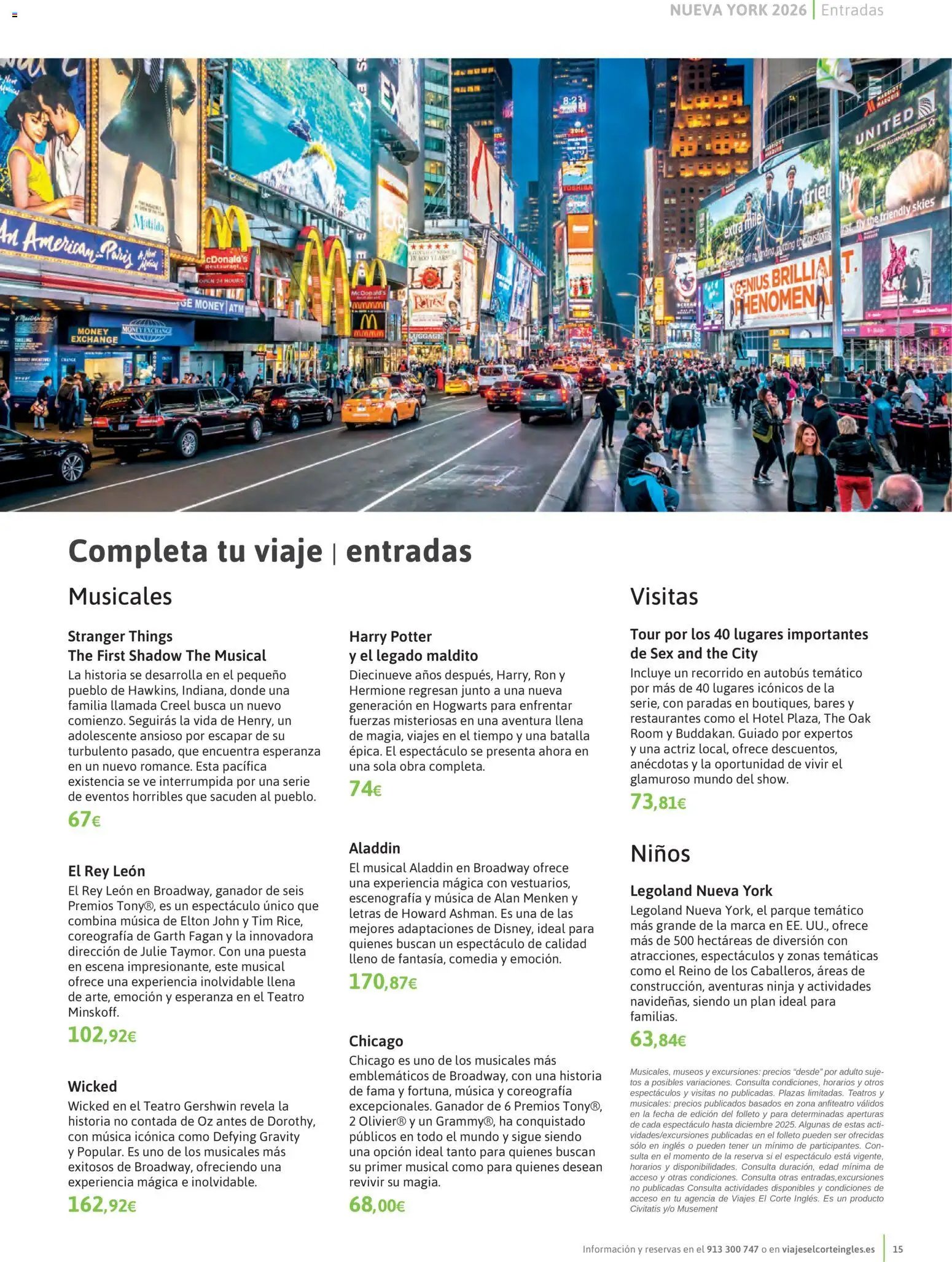 Viajes El Corte Inglés Nueva York
