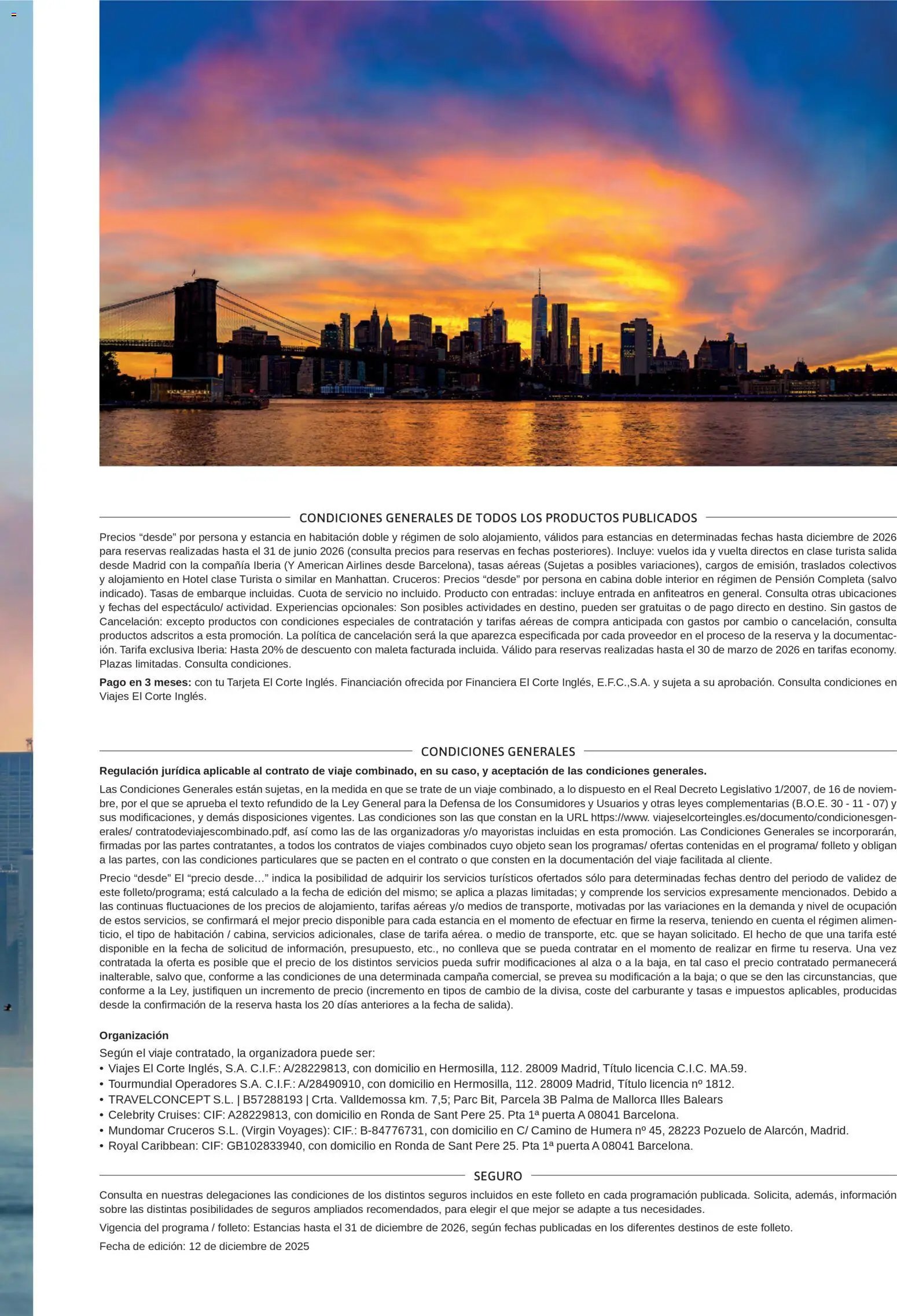 Viajes El Corte Inglés Nueva York