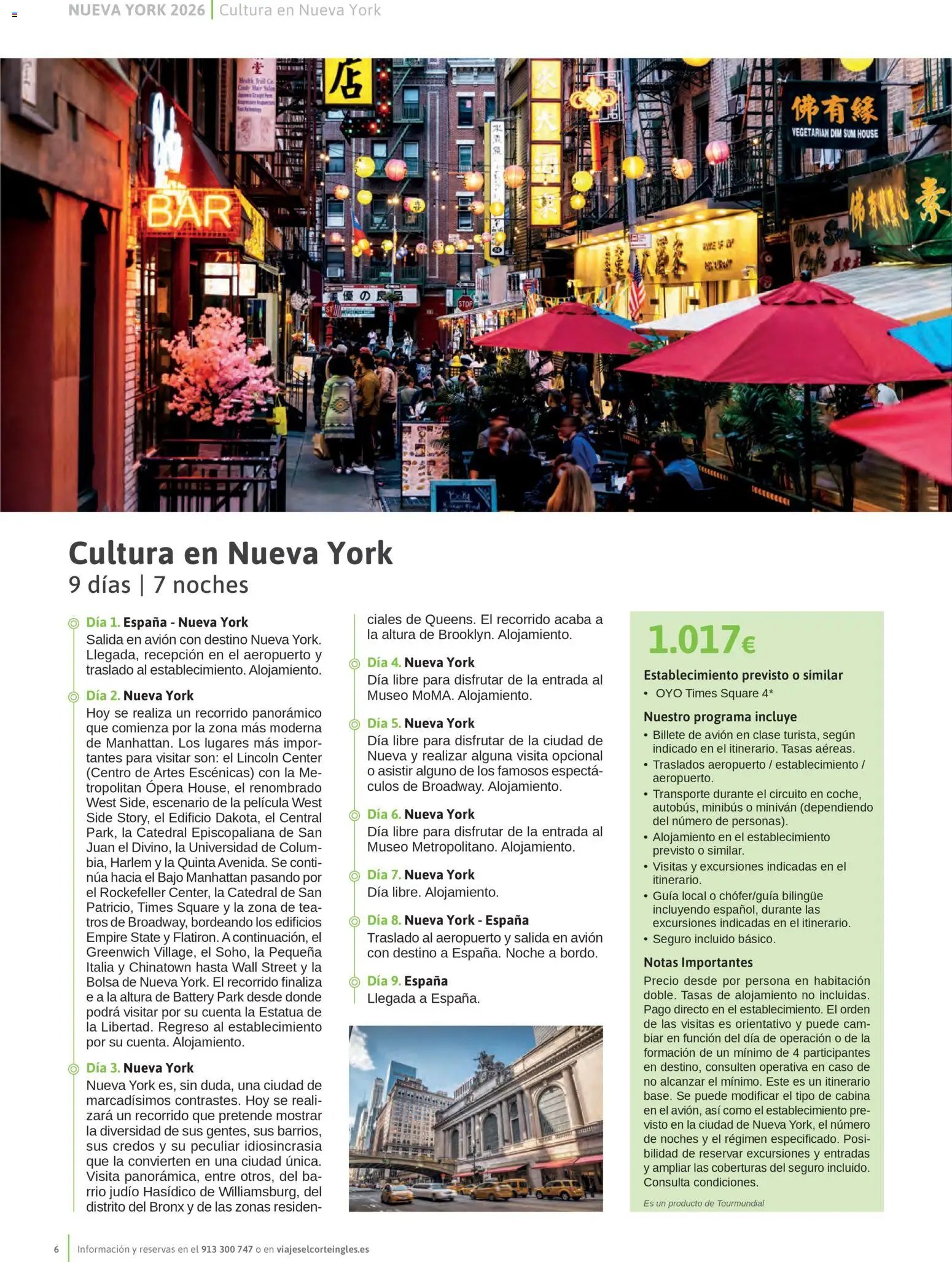 Viajes El Corte Inglés Nueva York