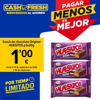 Cash Fresh Huesitos pack 3x20 g