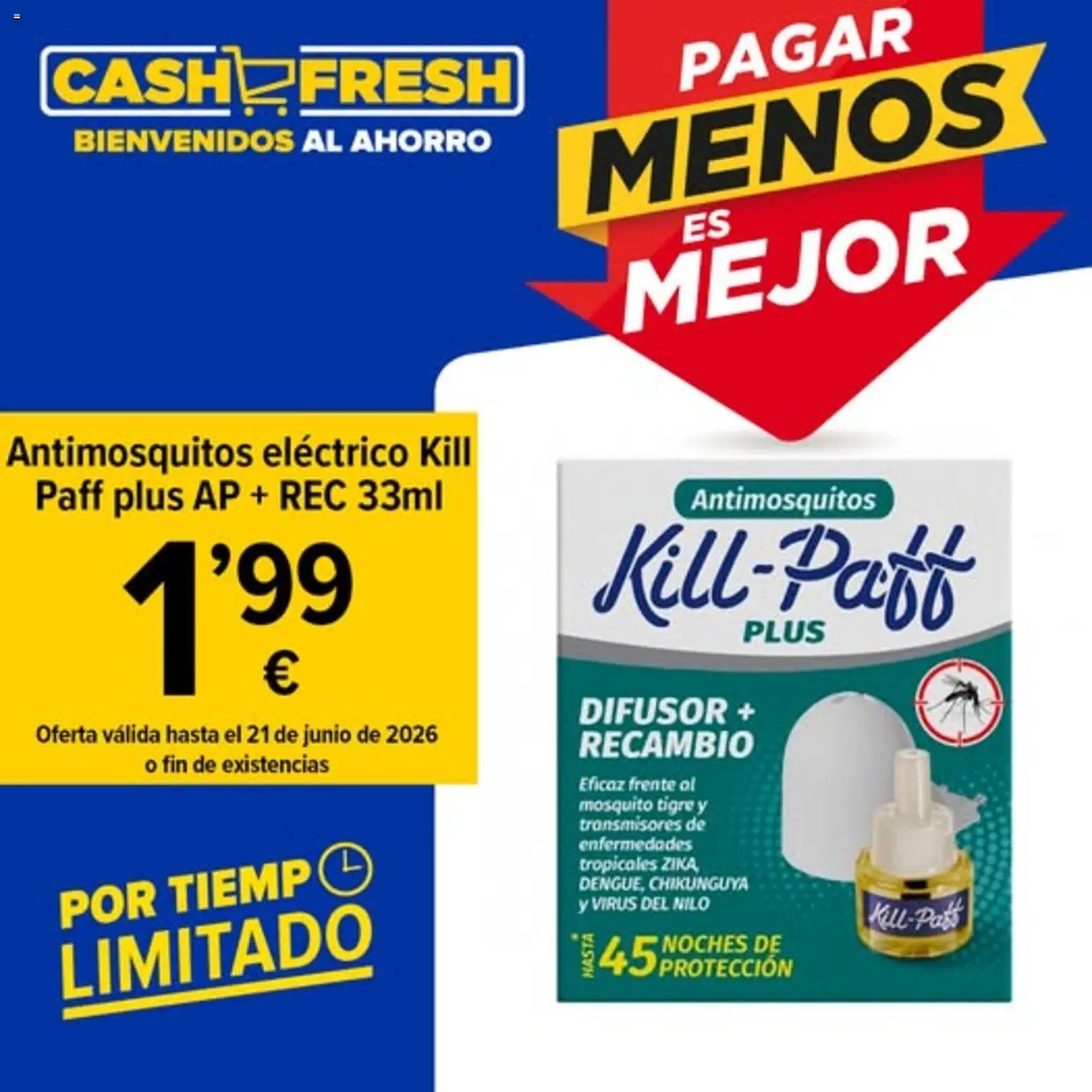 Cash Fresh folleto