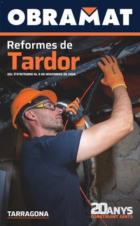 Obramat - Reformas Otono Imprenta Almacenes 33 Tarragona 2026
