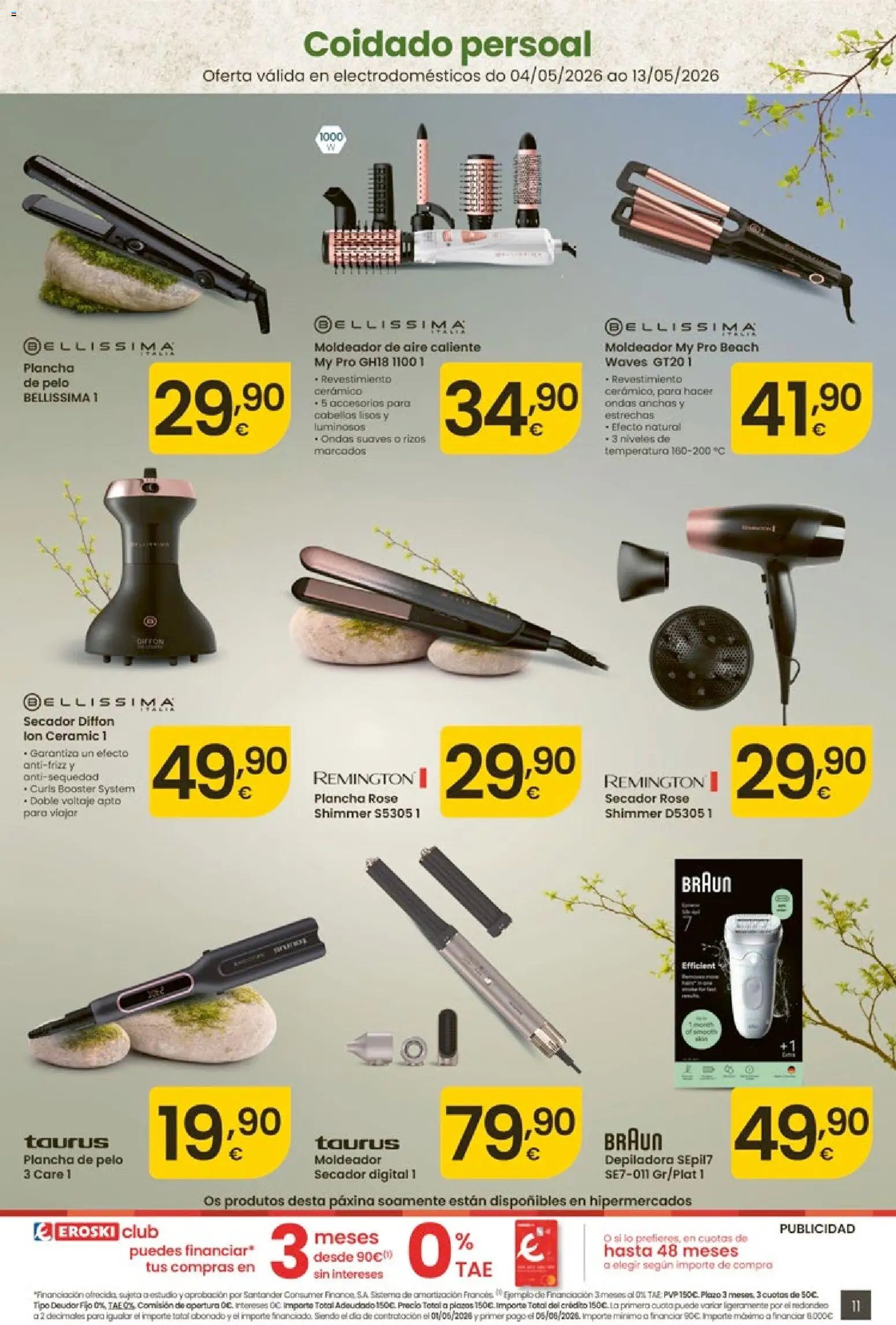 Eroski 3x2 En toda  la perfumería y parafarmacia