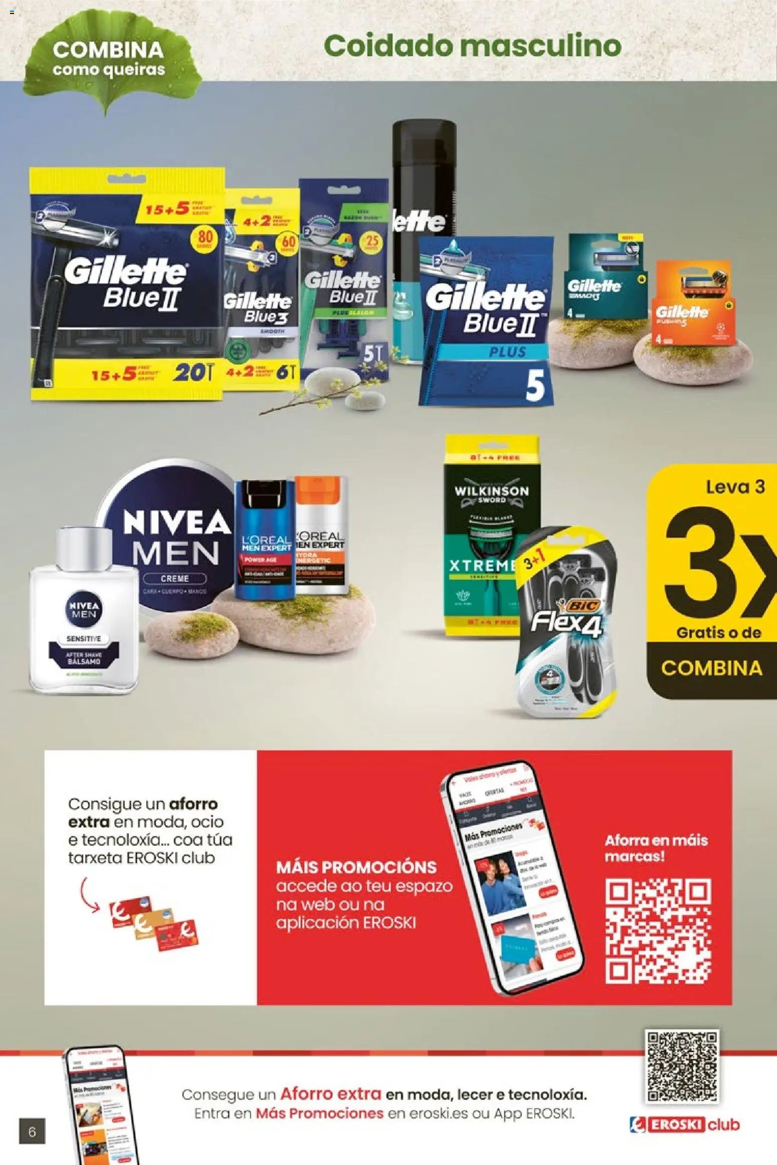 Eroski 3x2 En toda  la perfumería y parafarmacia