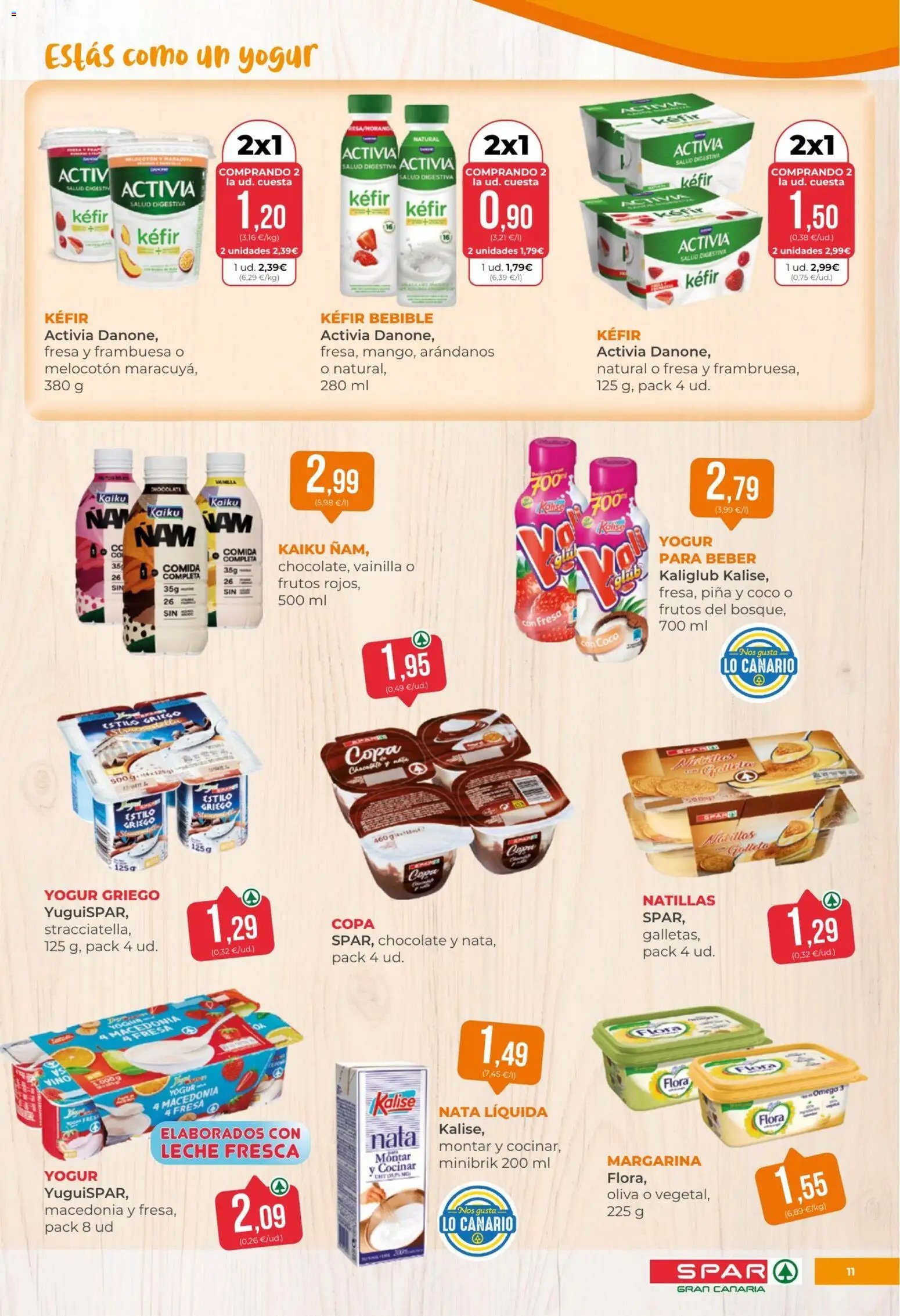 Spar folleto
