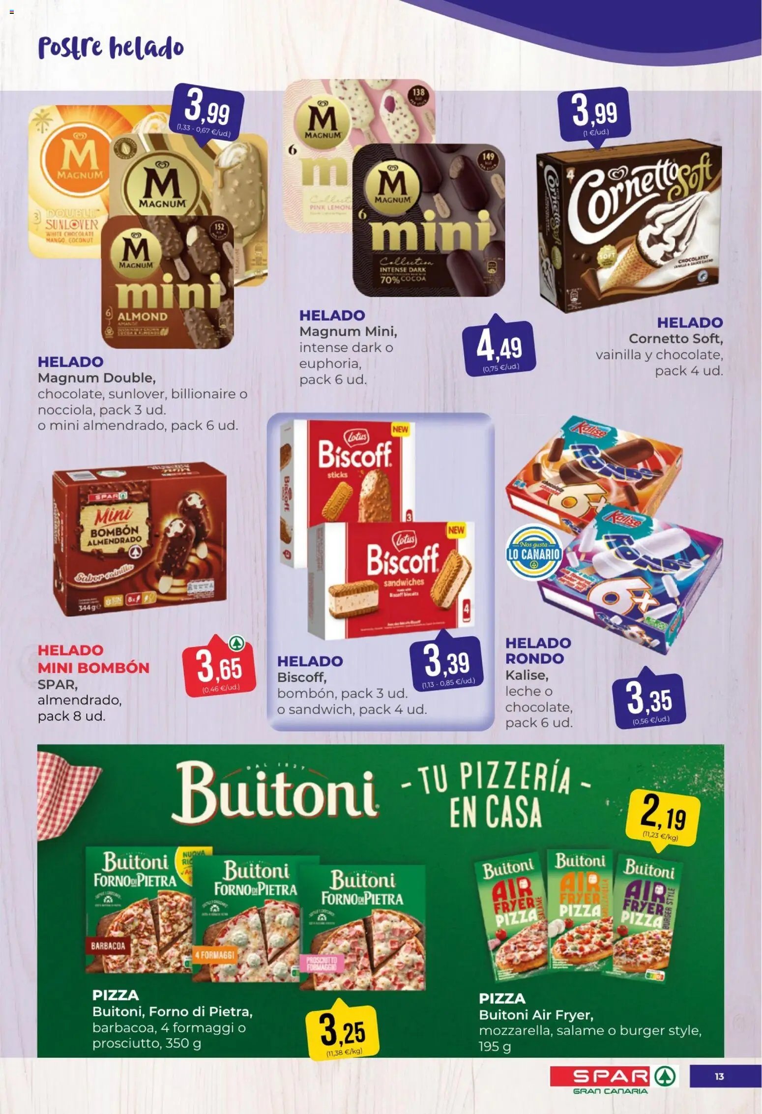 Spar folleto