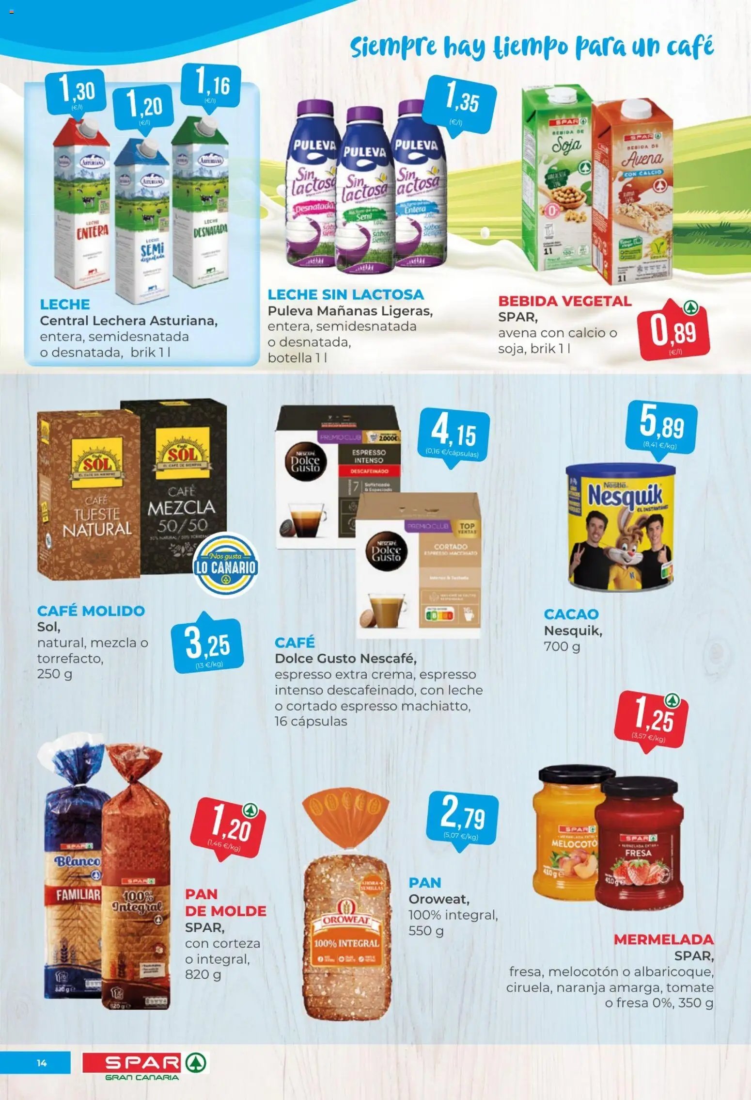 Spar folleto