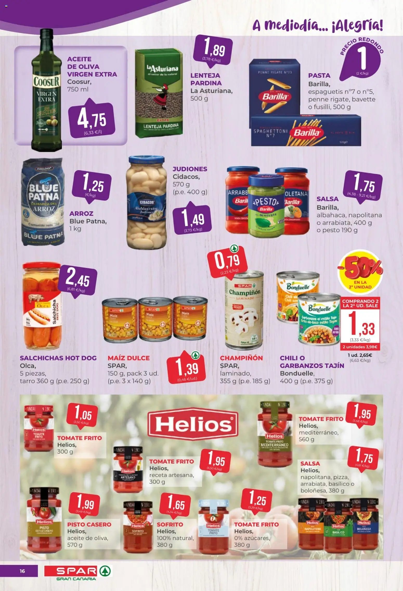 Spar folleto