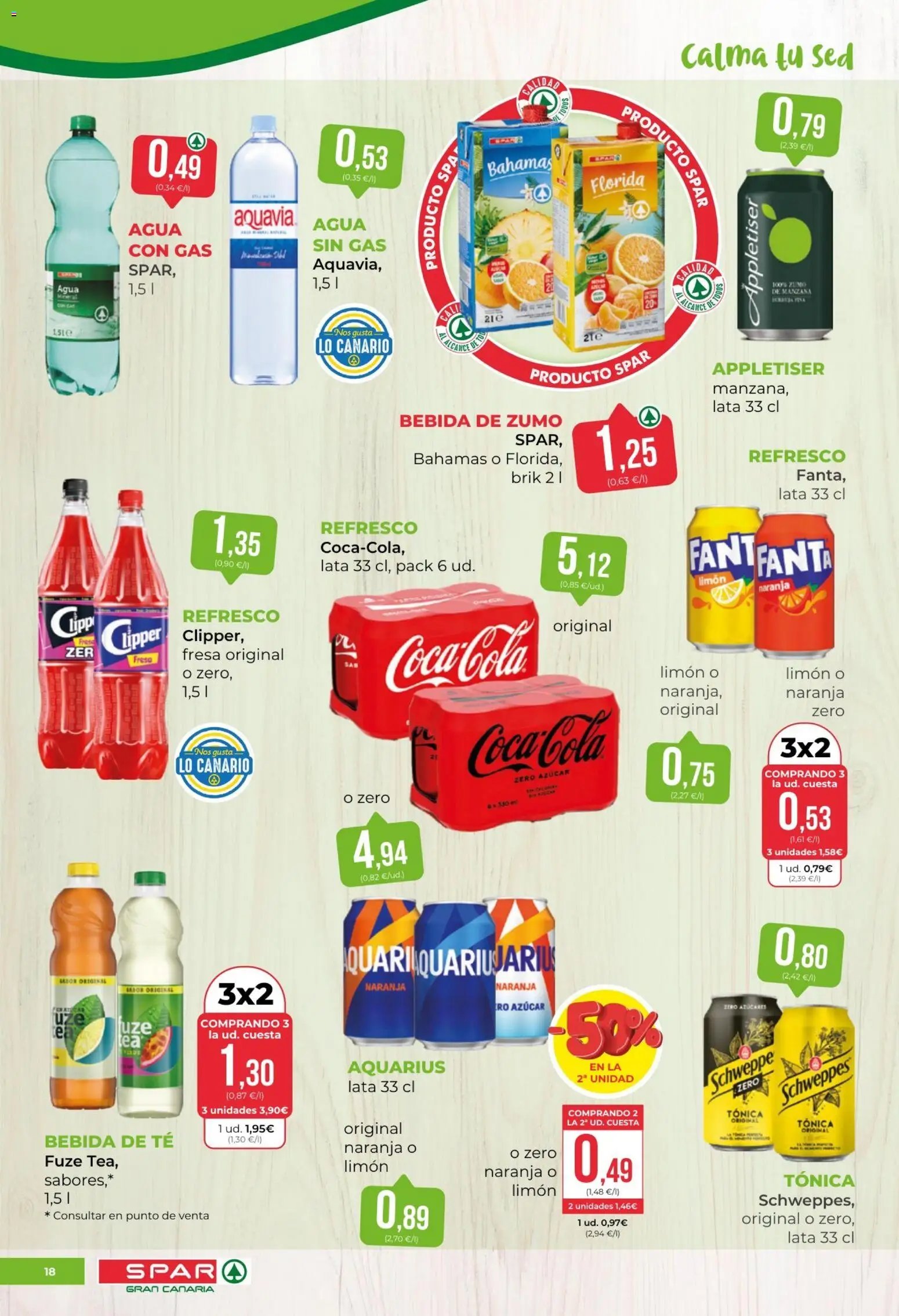 Spar folleto
