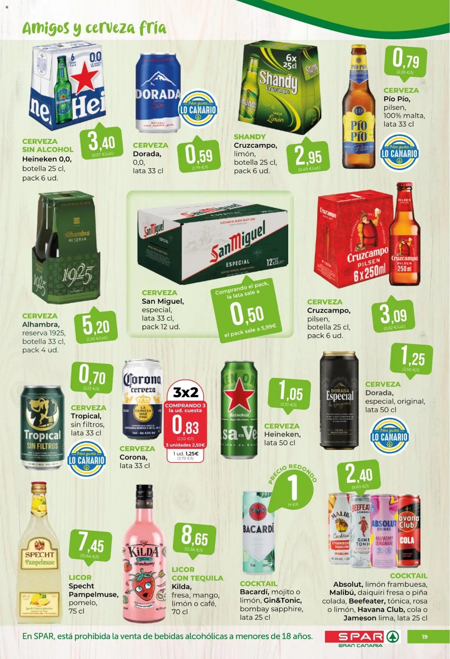 Spar folleto
