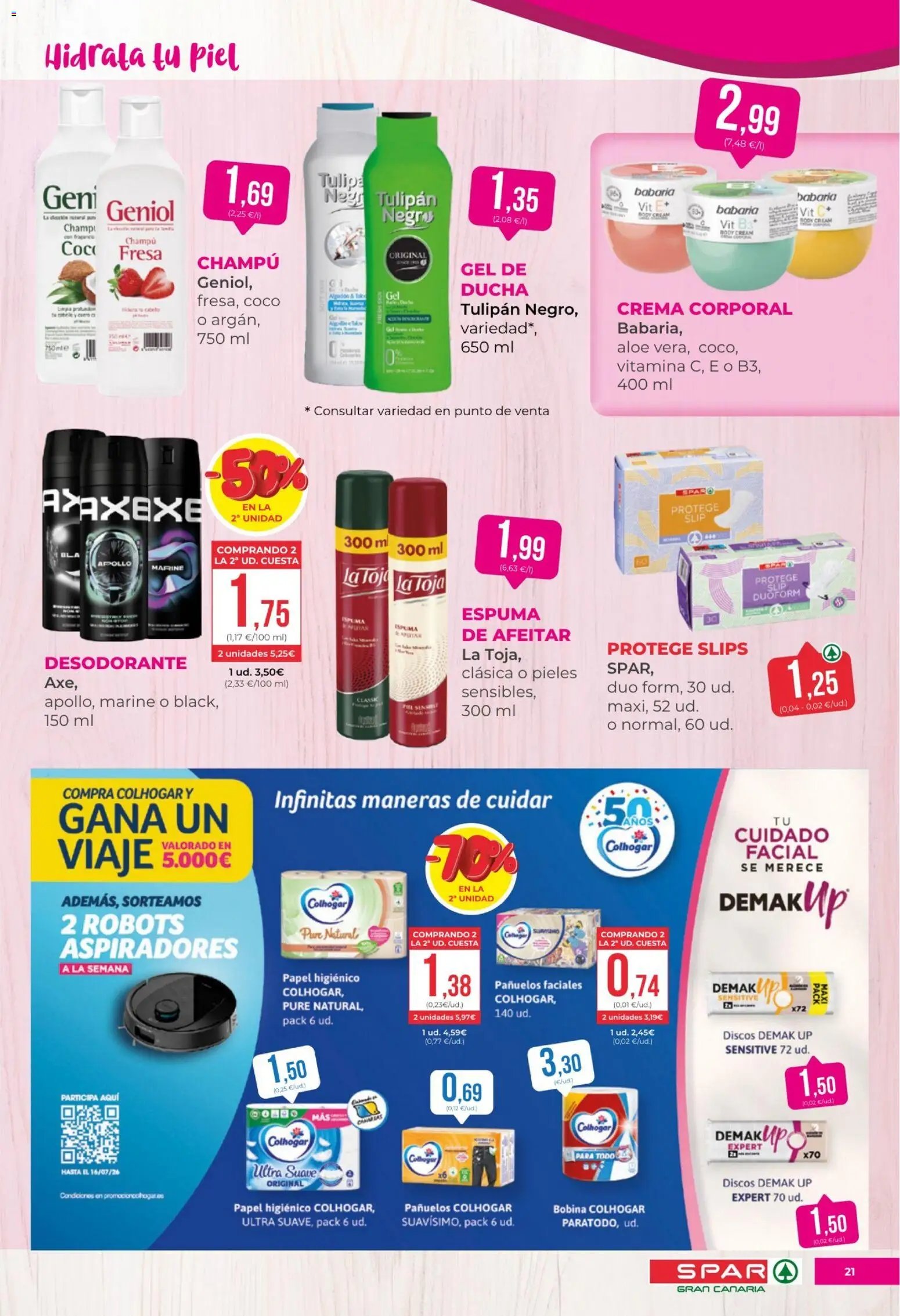 Spar folleto