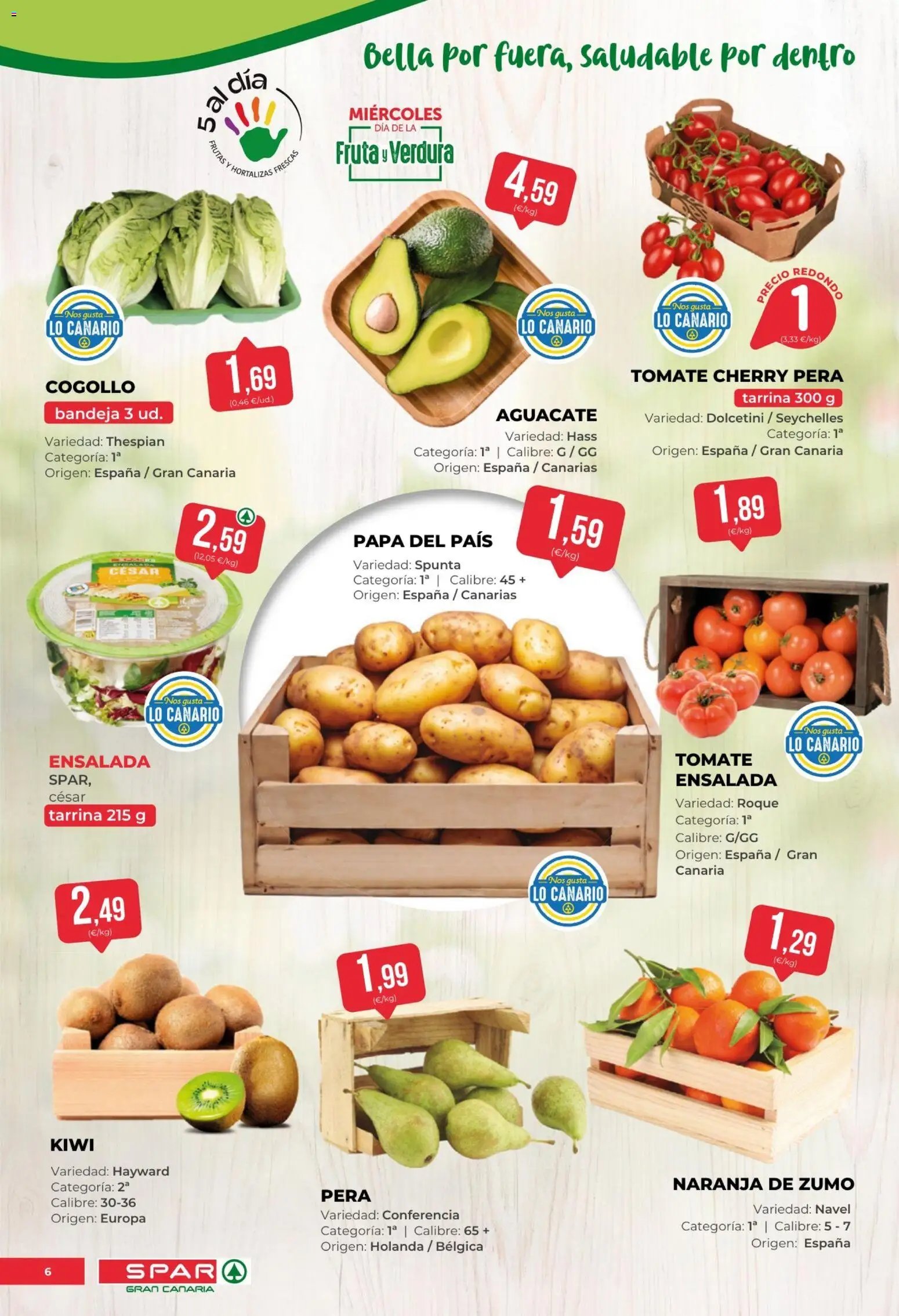 Spar folleto