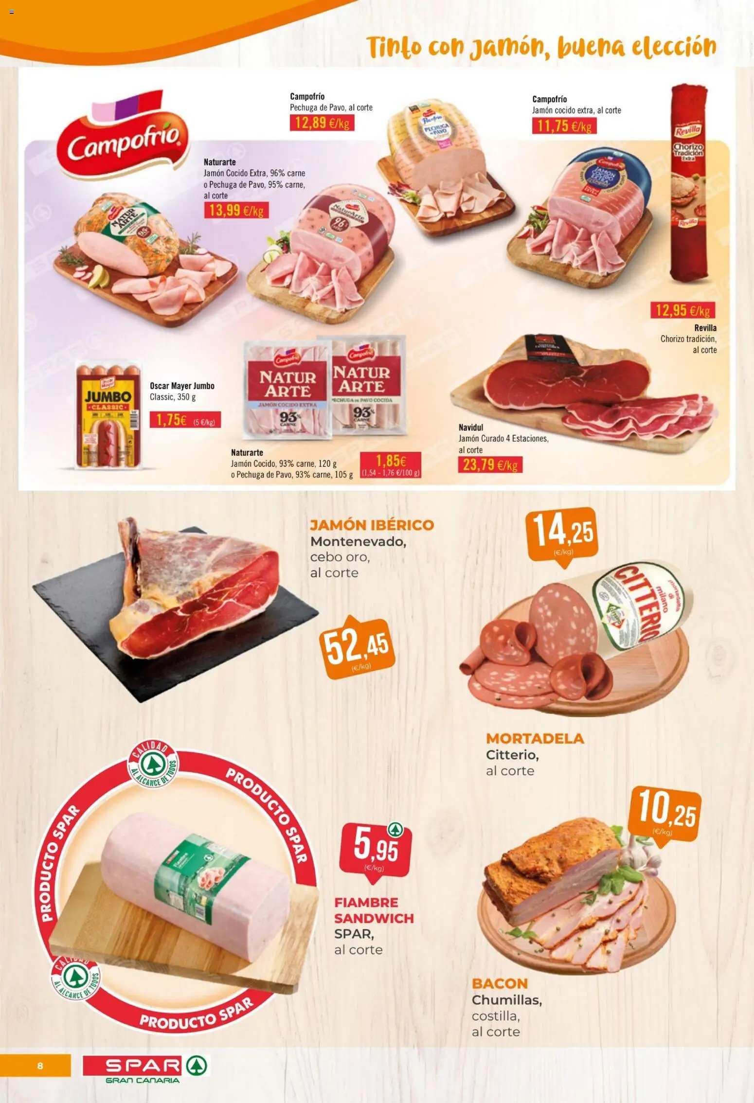 Spar folleto