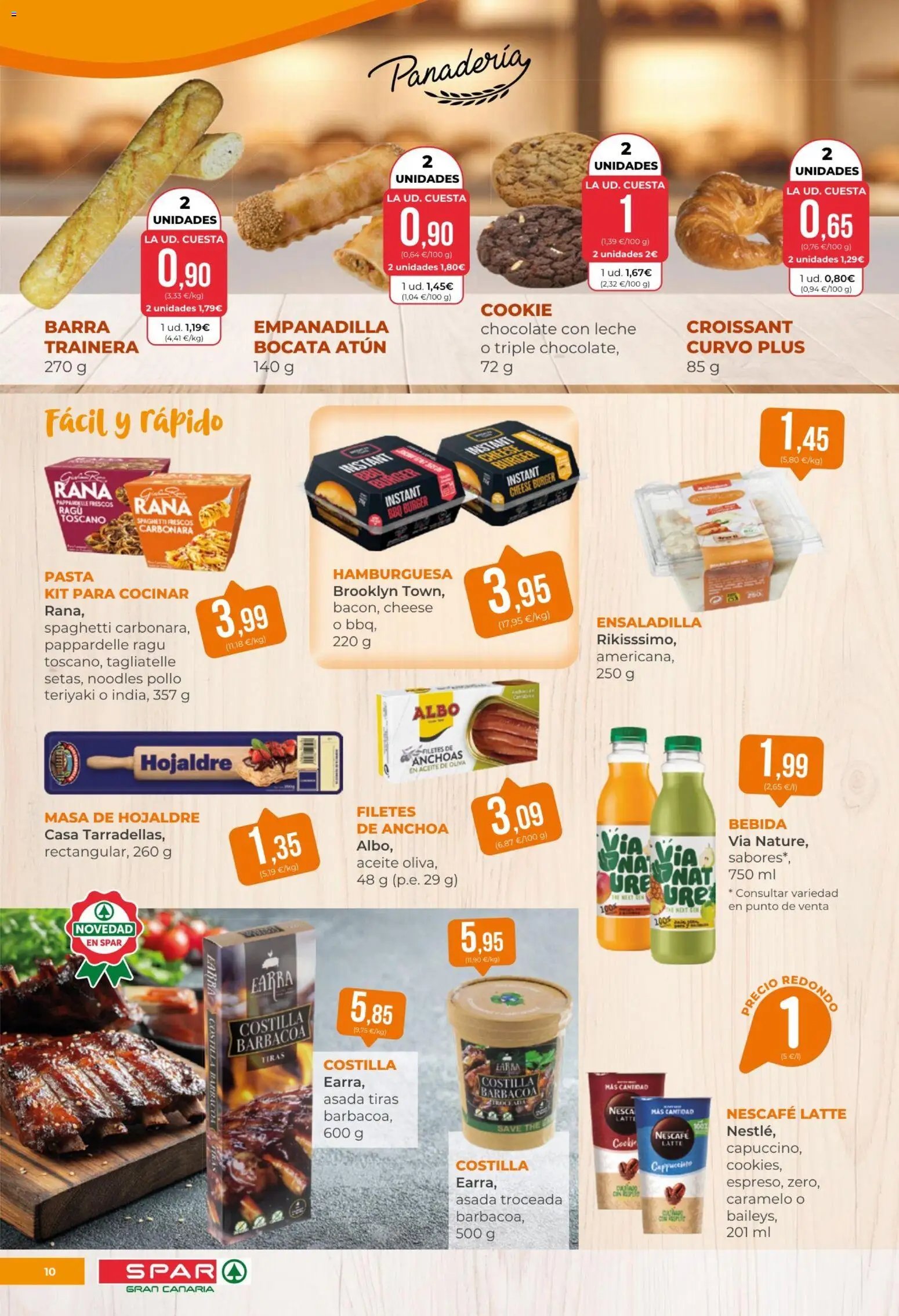 Spar folleto