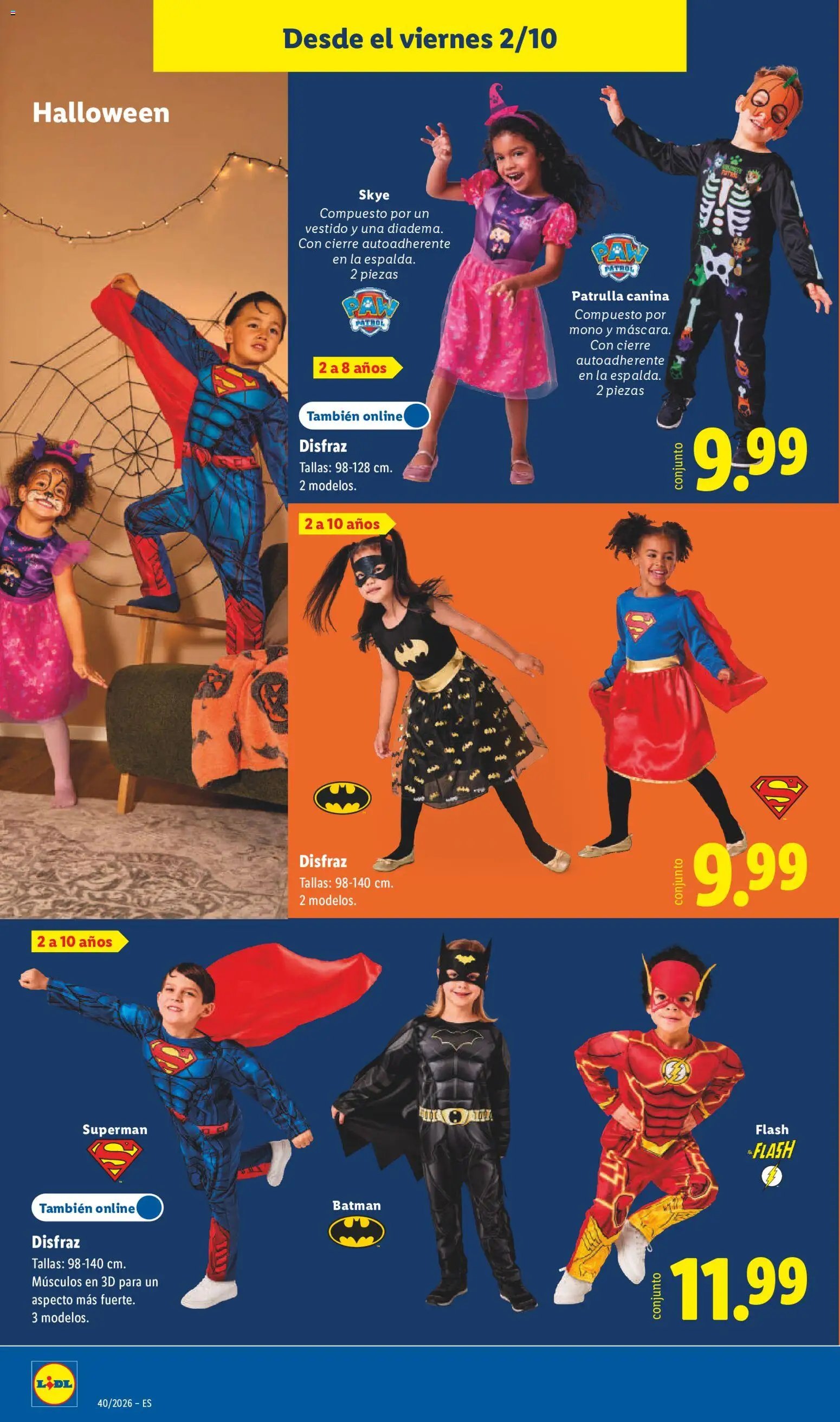 Lidl folleto Halloween