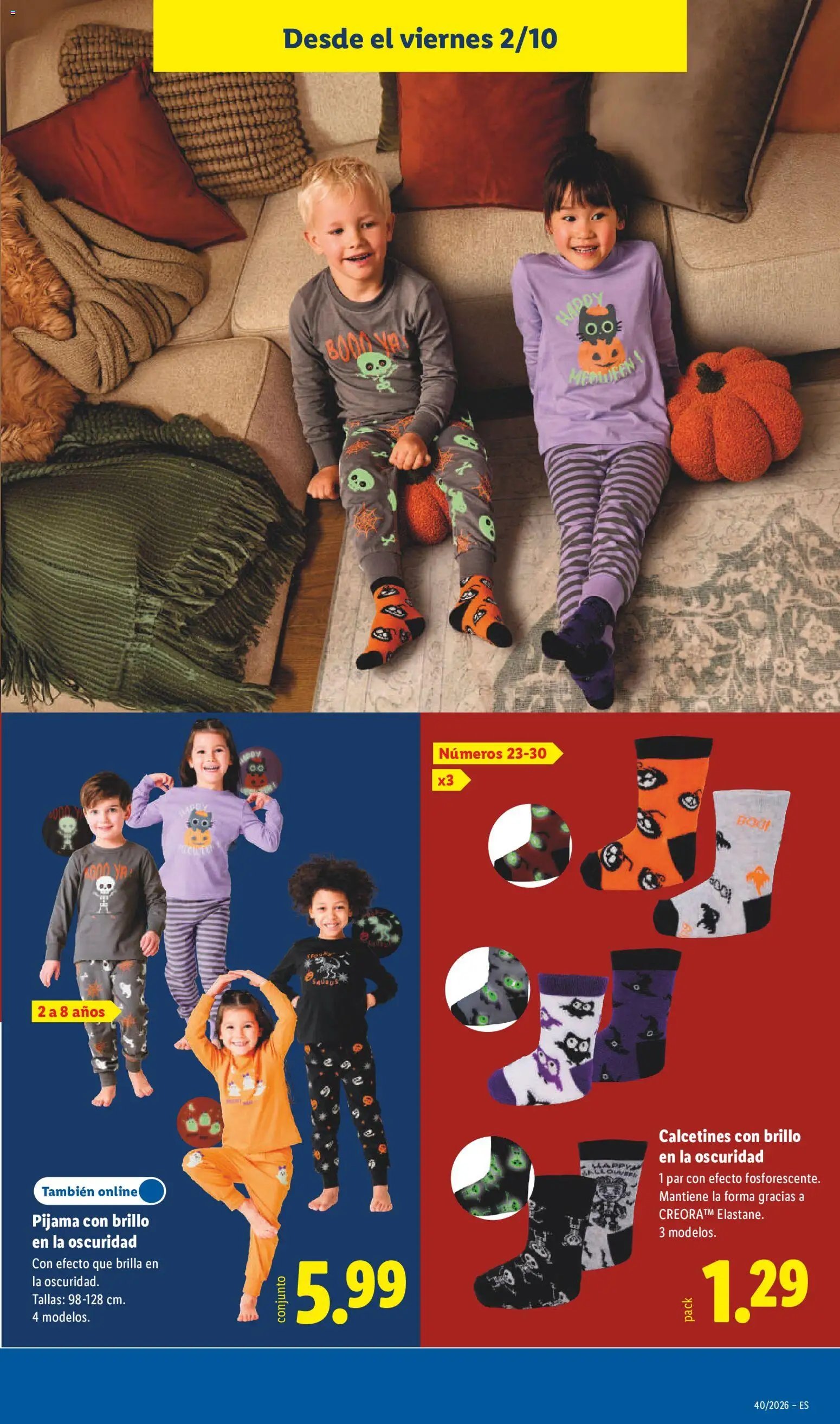 Lidl folleto Halloween