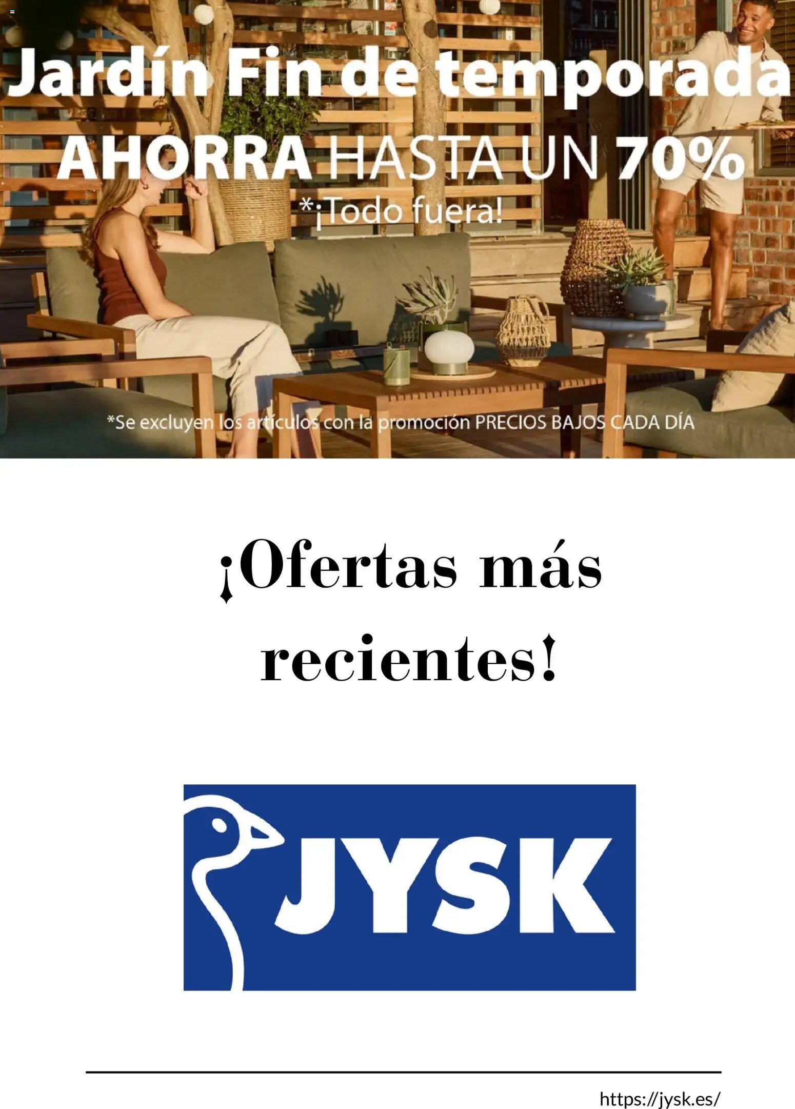 JYSK folleto