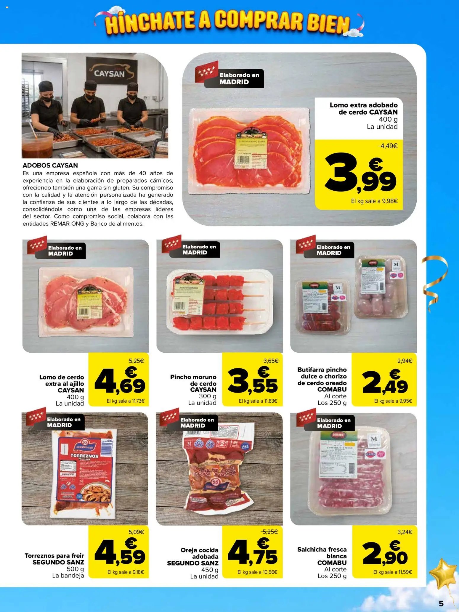 Carrefour folleto Madrid