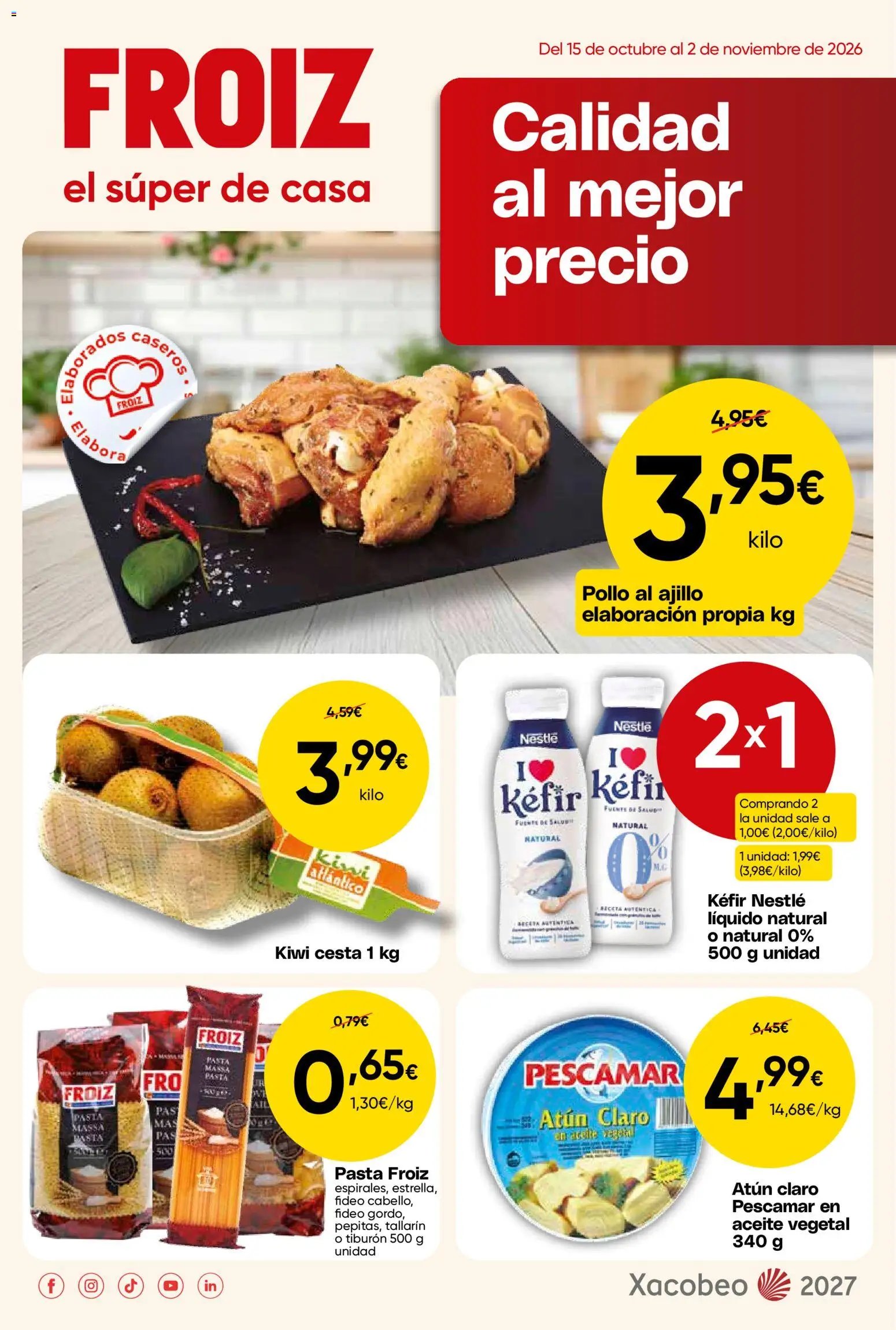 Froiz folleto