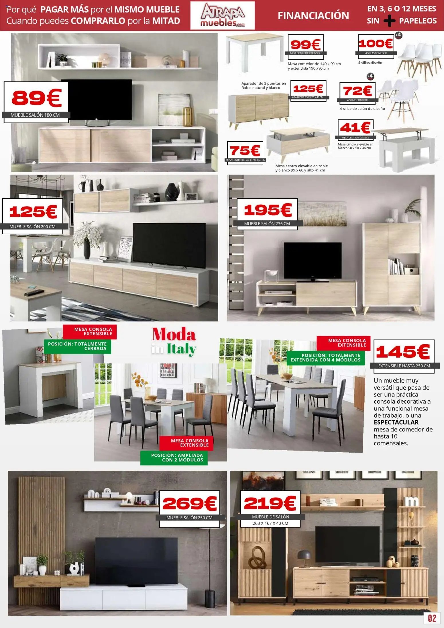 Atrapa Muebles folleto