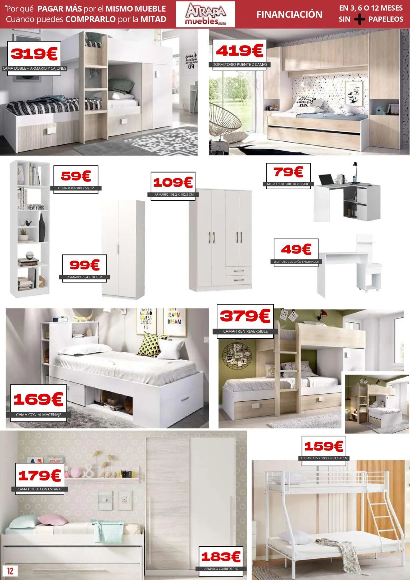 Atrapa Muebles folleto