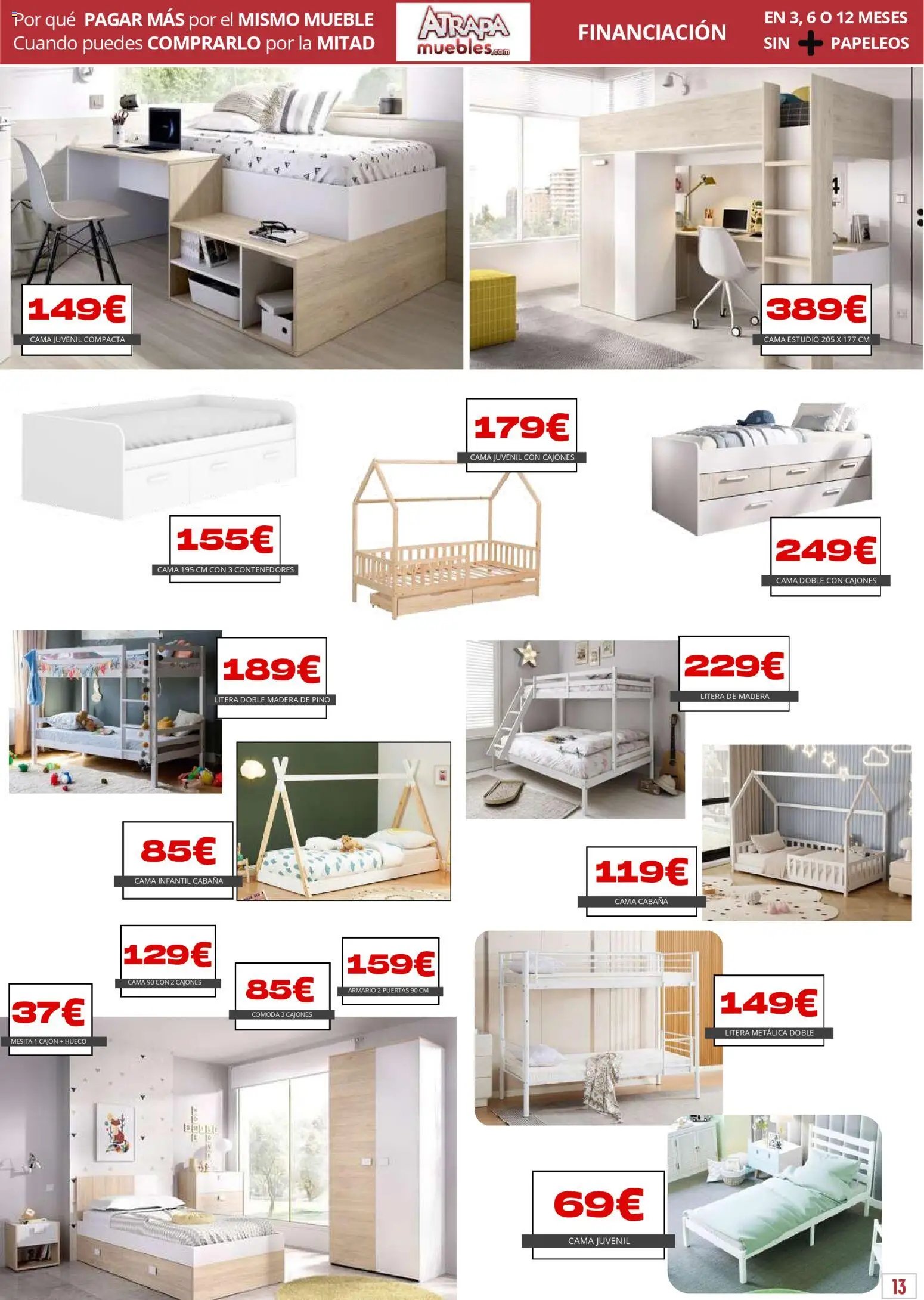 Atrapa Muebles folleto