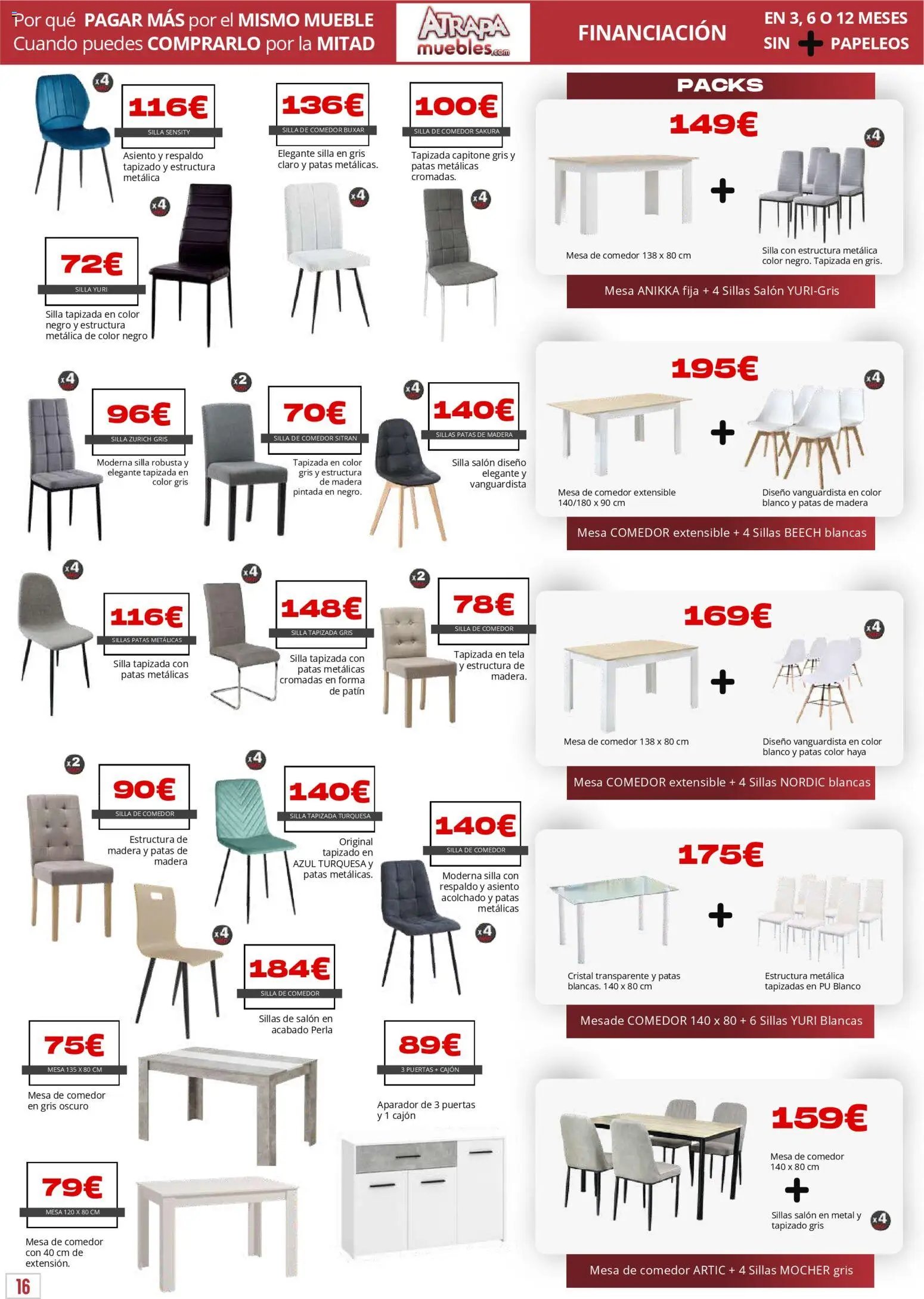 Atrapa Muebles folleto