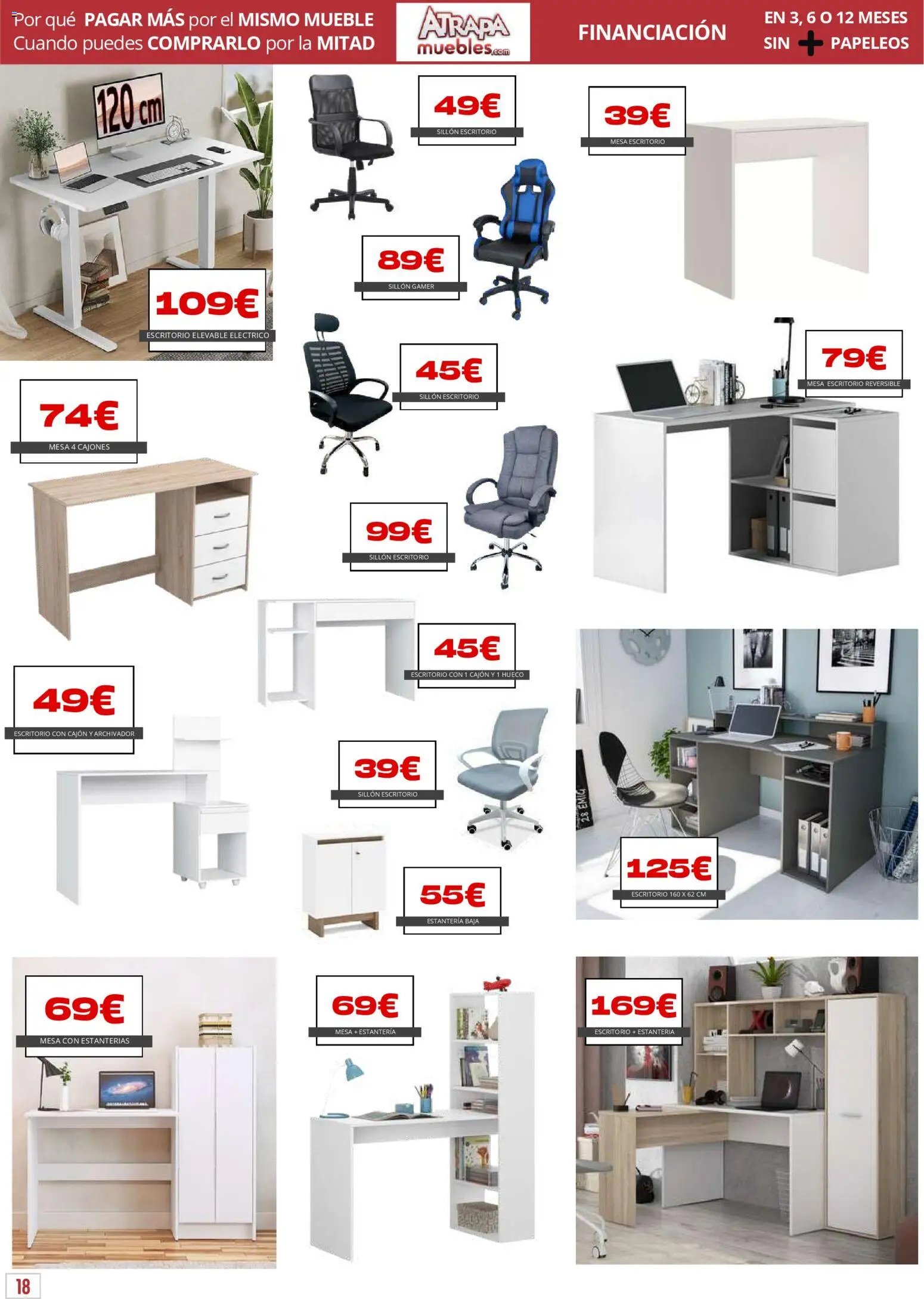 Atrapa Muebles folleto