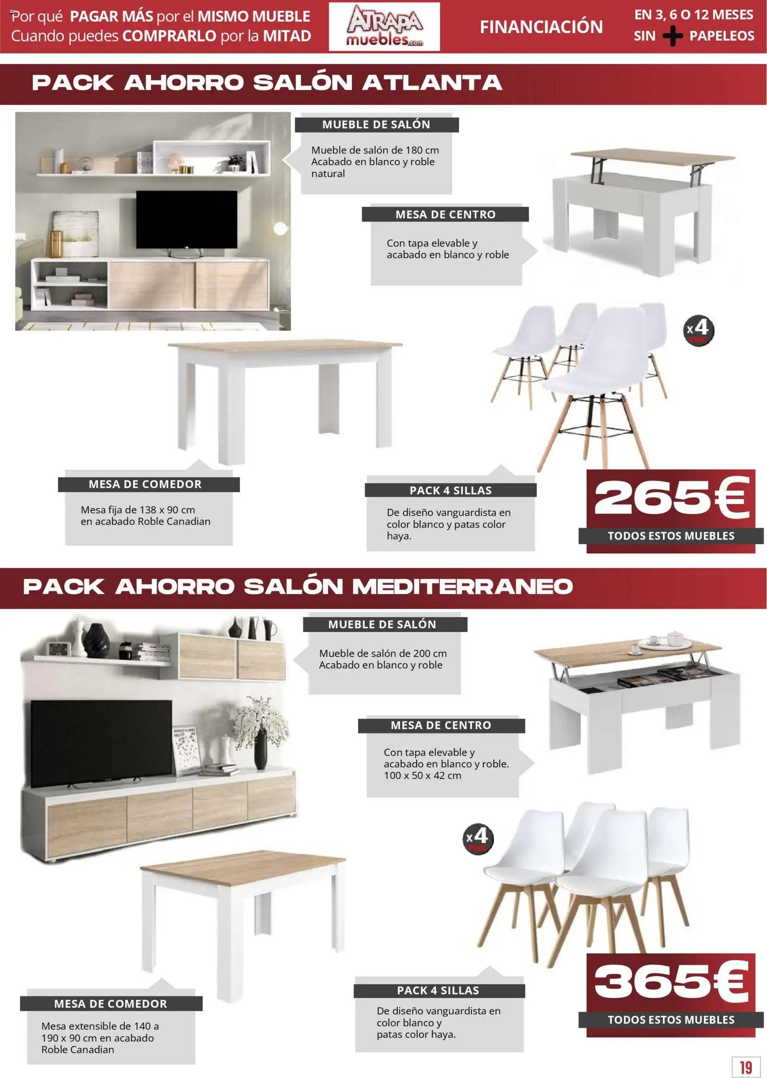 Atrapa Muebles folleto