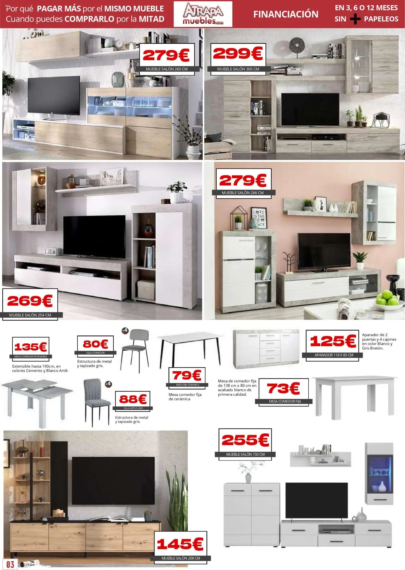 Atrapa Muebles folleto