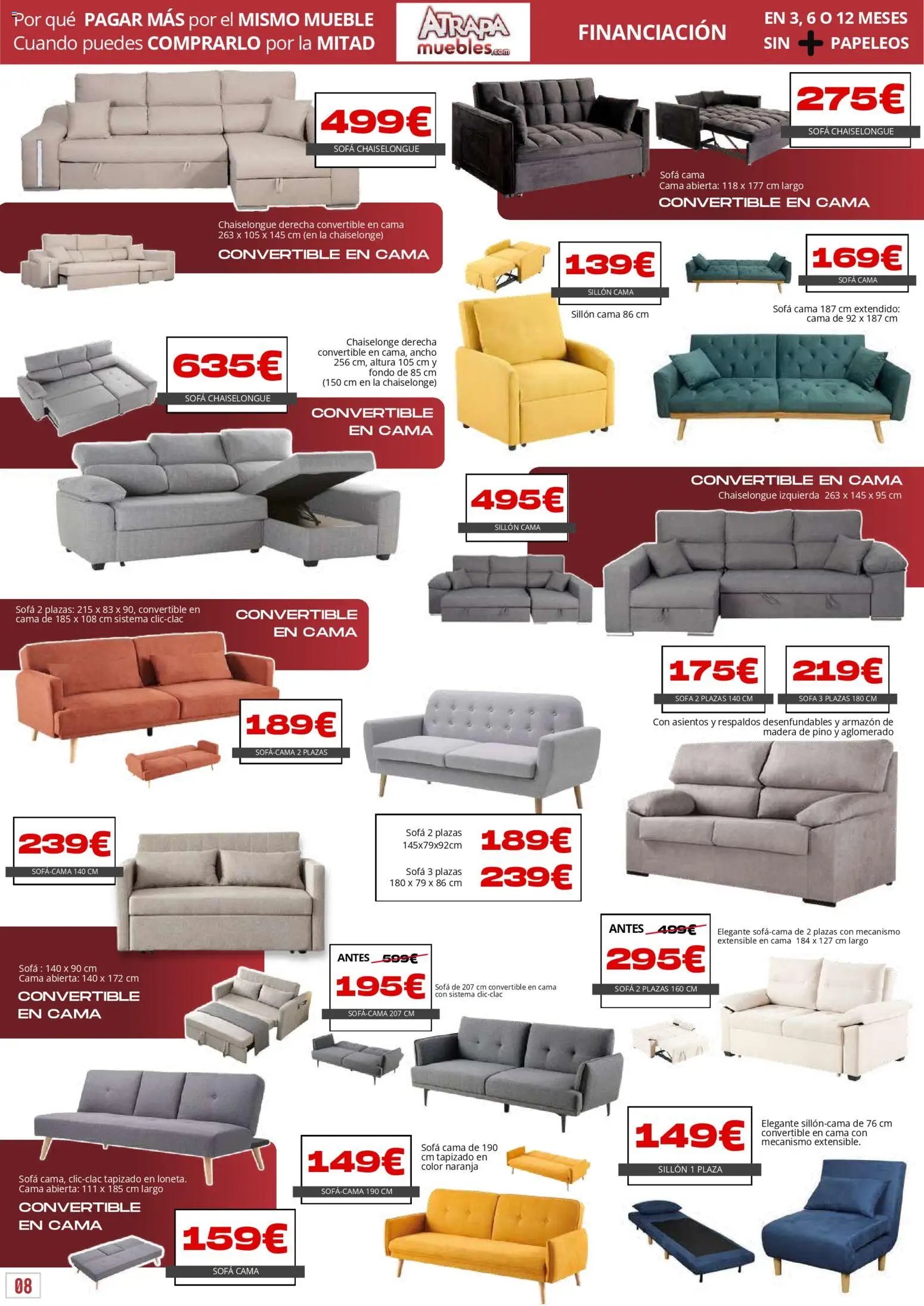 Atrapa Muebles folleto