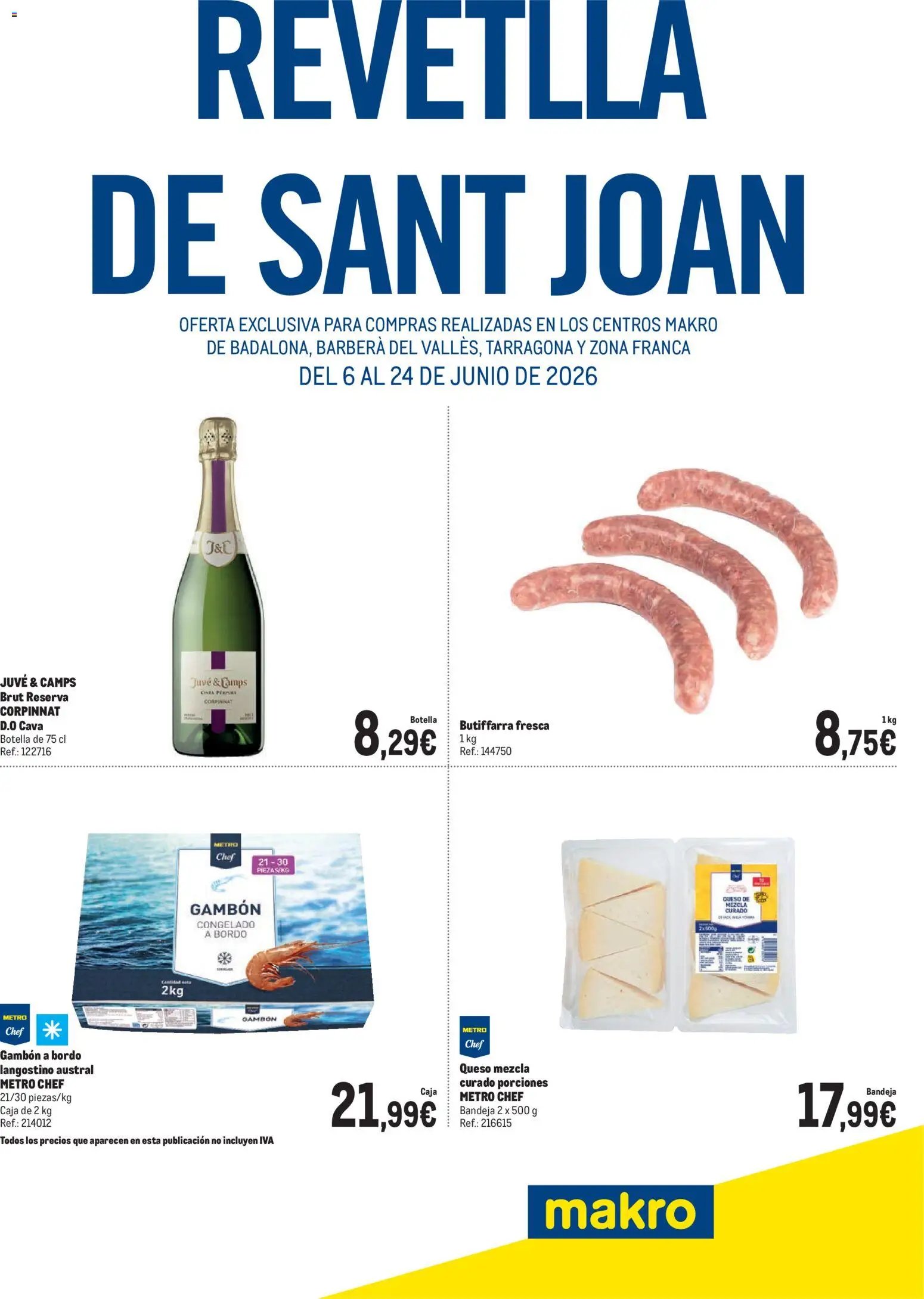 Makro Revetlla de Sant Joan Barcelona