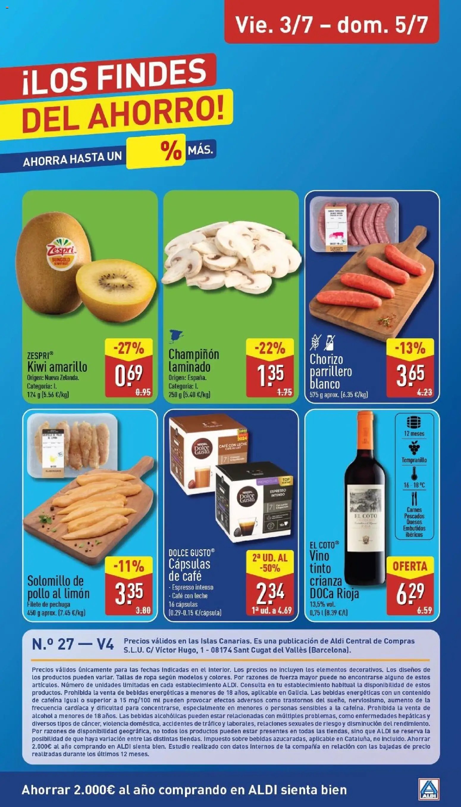 Aldi folleto Canarias