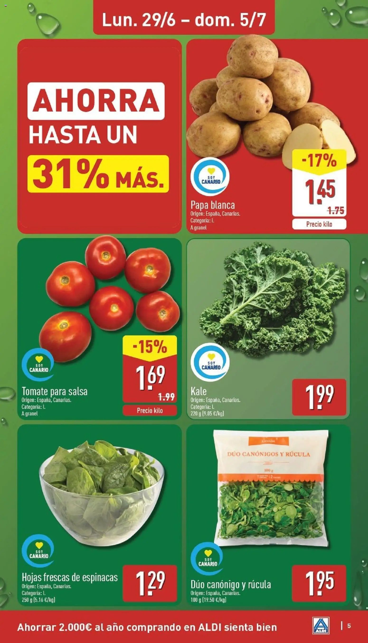 Aldi folleto Canarias