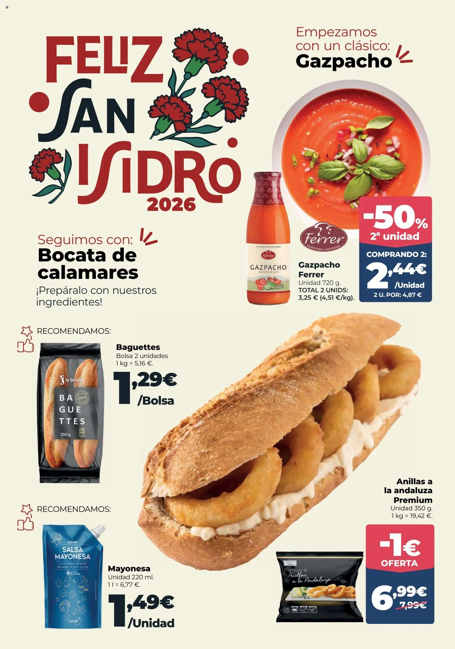 La Sirena folleto