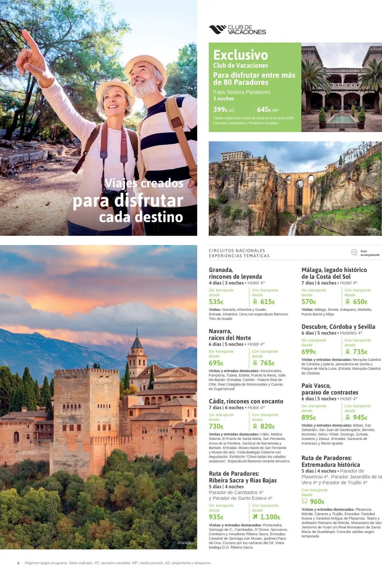 Viajes El Corte Inglés - Club de Vacaciones - Vacaciones Económicas