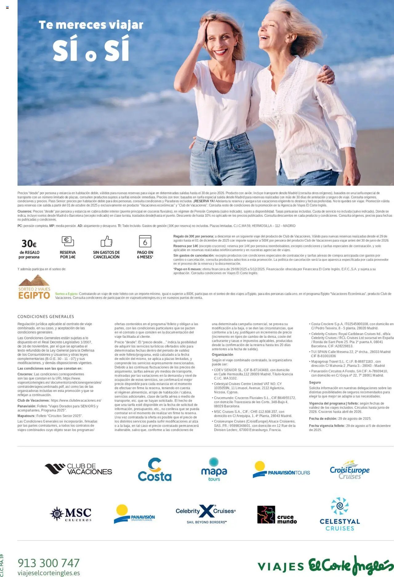 Viajes El Corte Inglés - Club de Vacaciones - Vacaciones Económicas