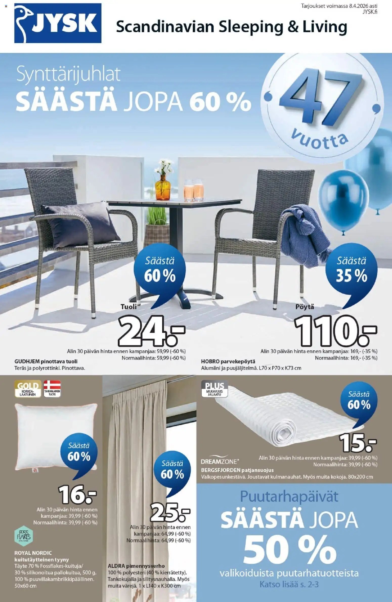 JYSK - Tarjoukset