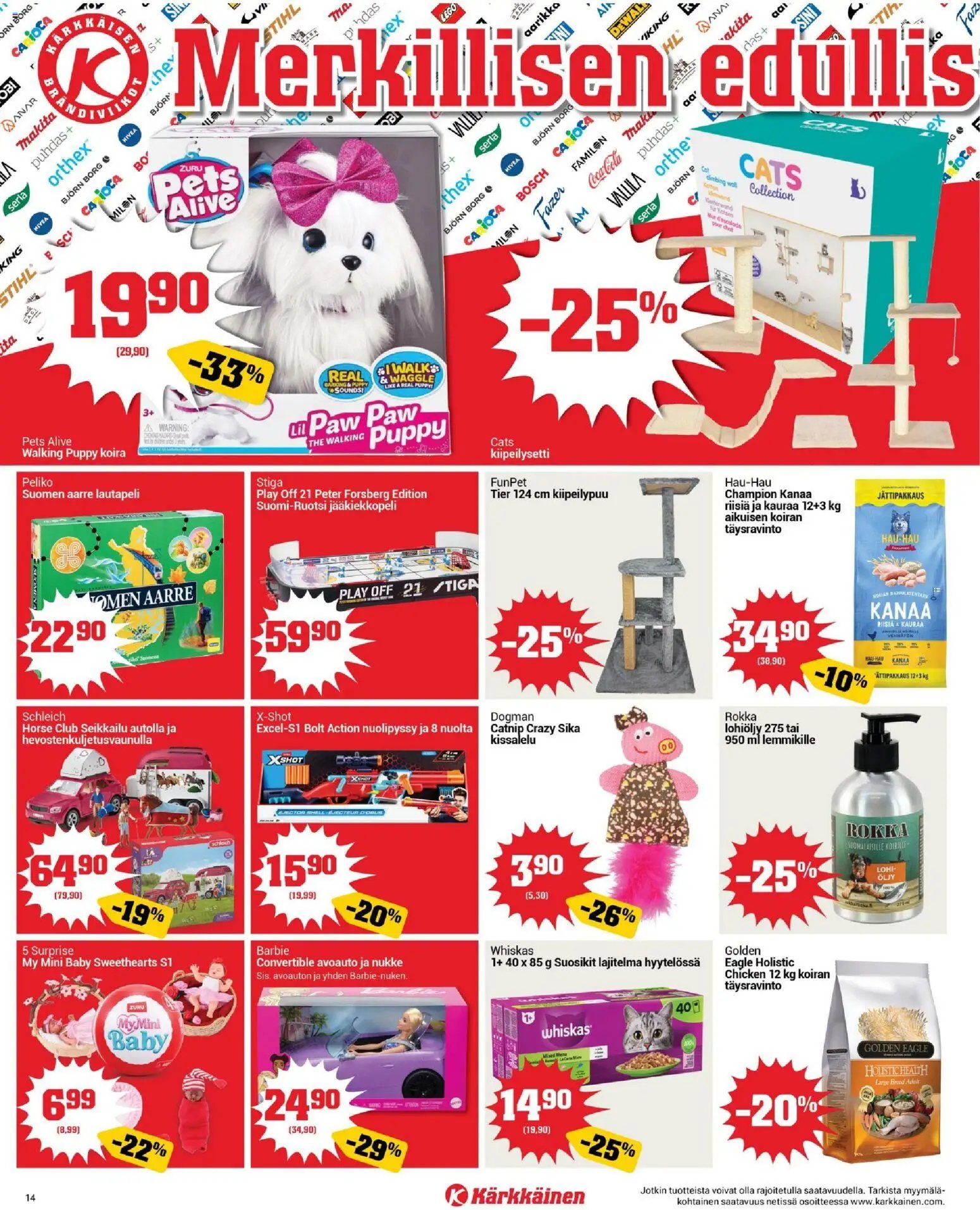 Kärkkäinen tarjoukset - Avajaiset Oulu