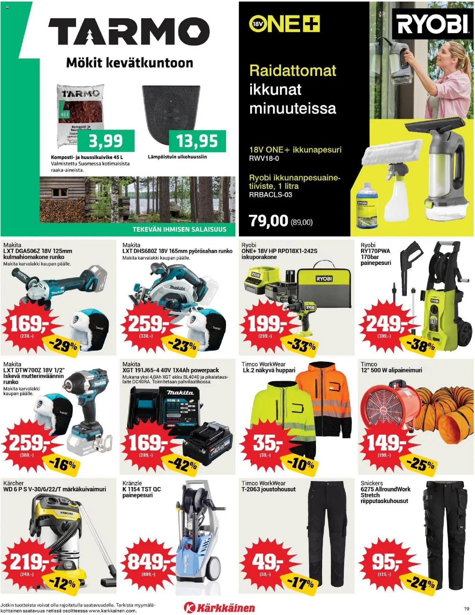 Kärkkäinen tarjoukset - Avajaiset Oulu