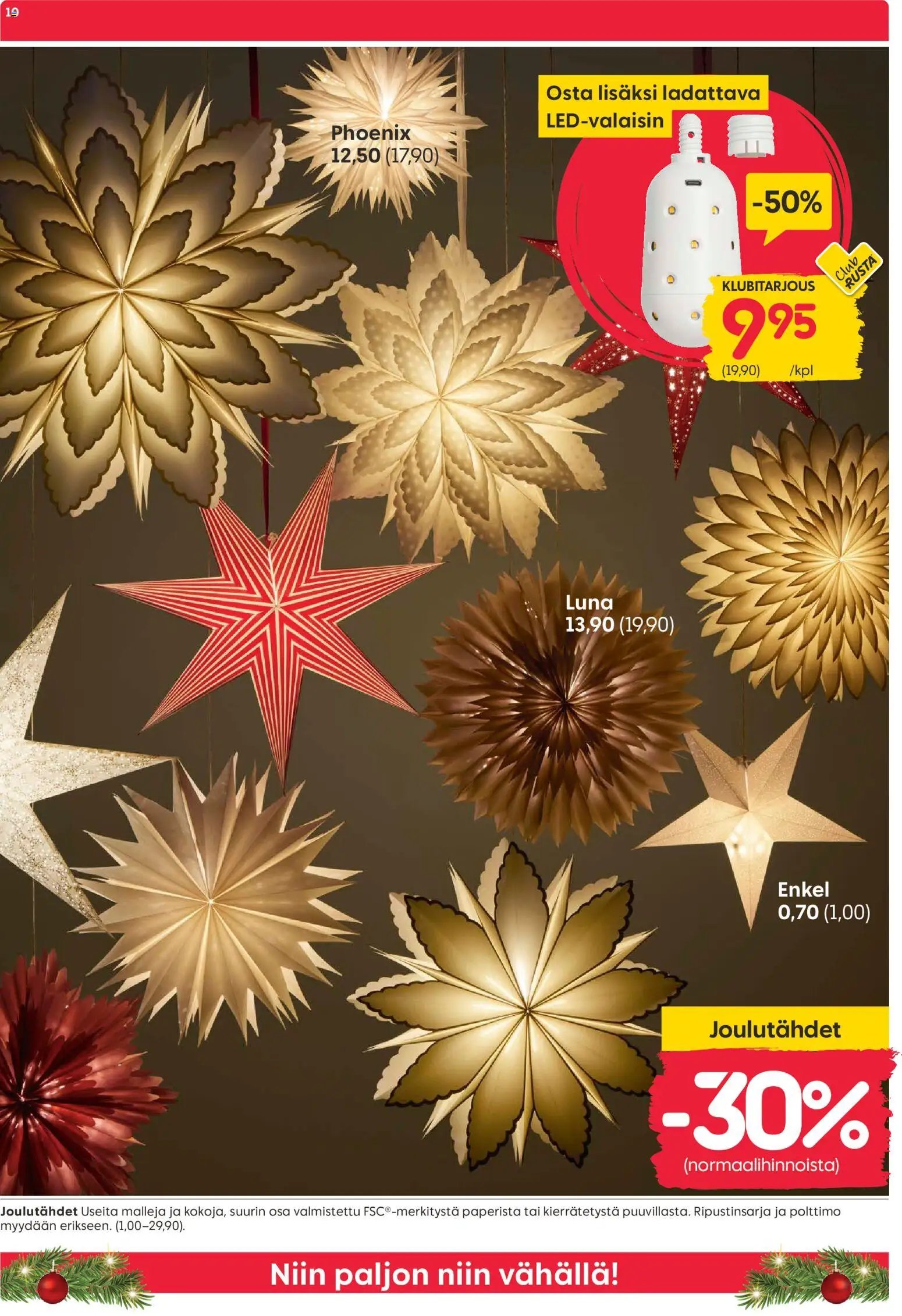 Rusta - Black Friday