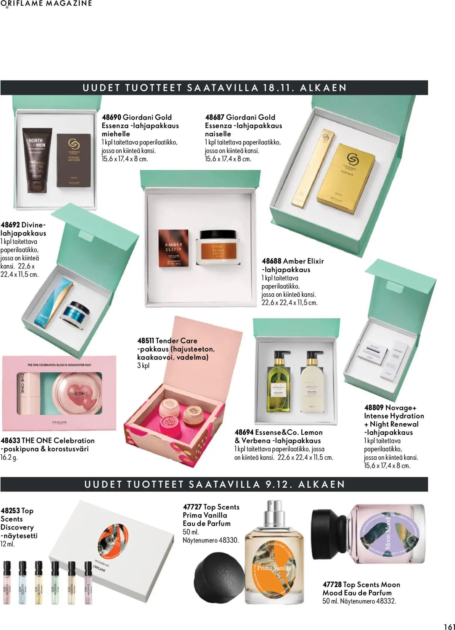 Oriflame tarjoukset