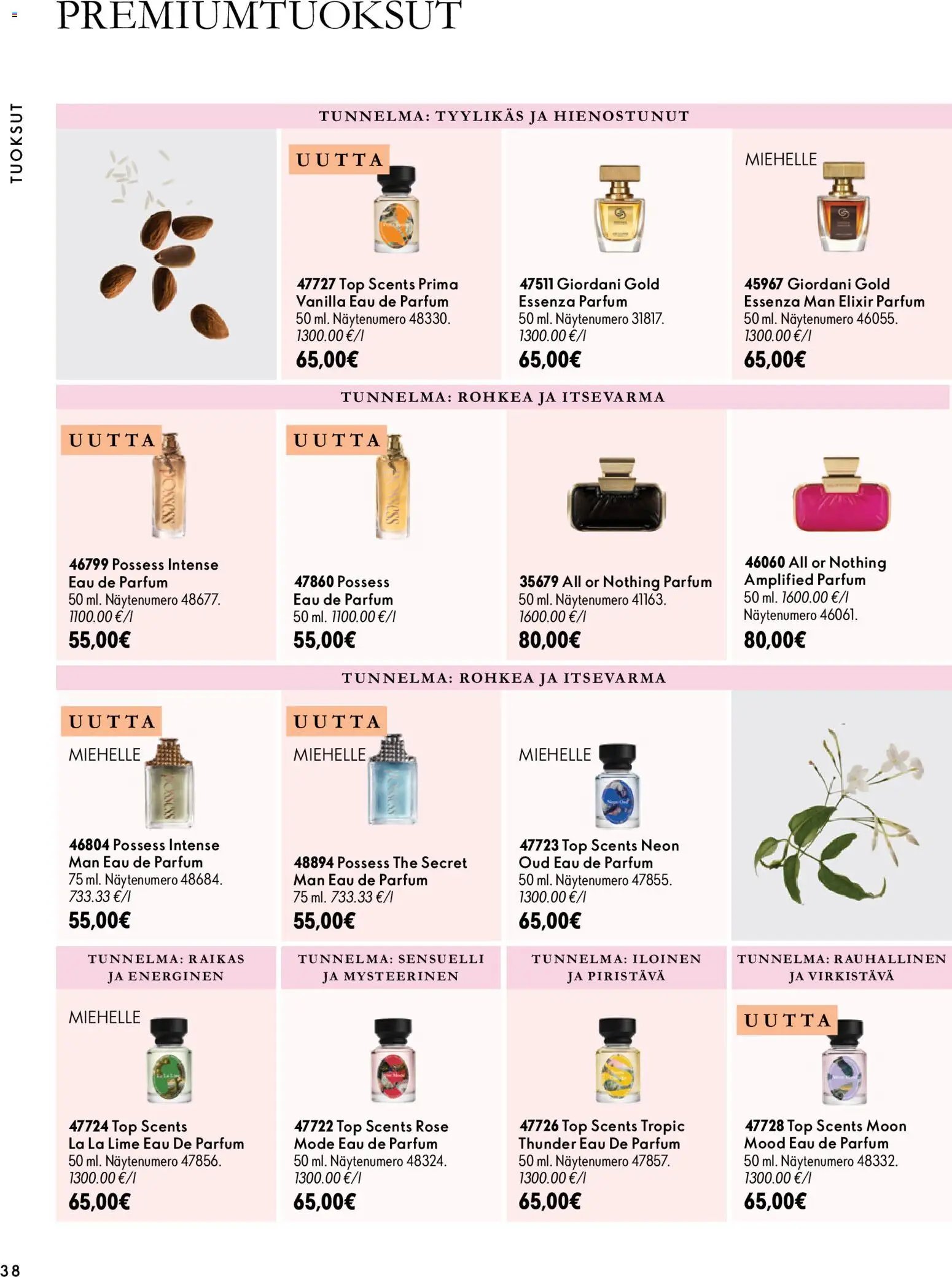Oriflame tarjoukset