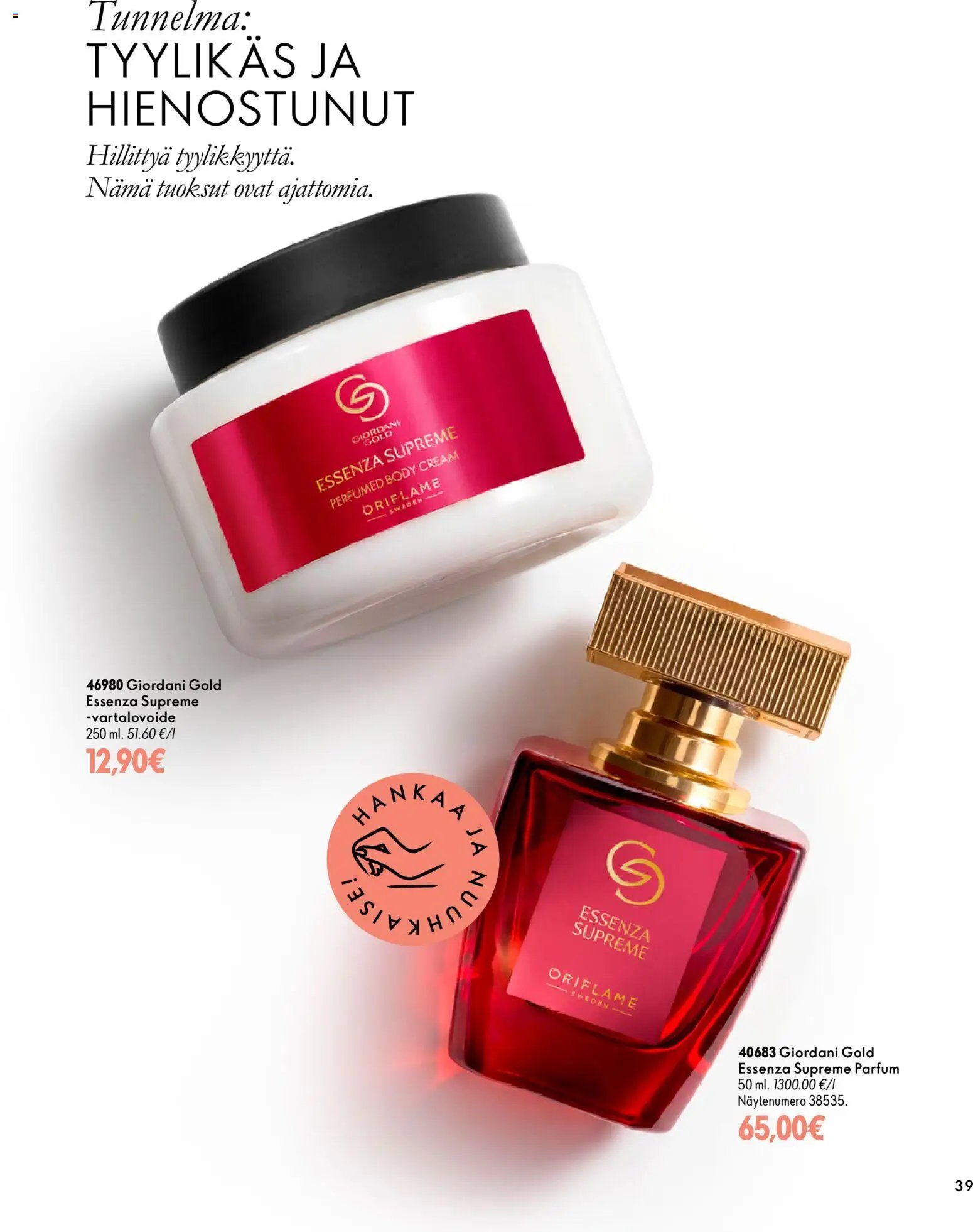 Oriflame tarjoukset