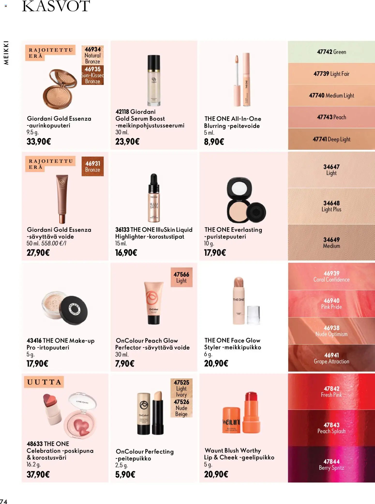Oriflame tarjoukset