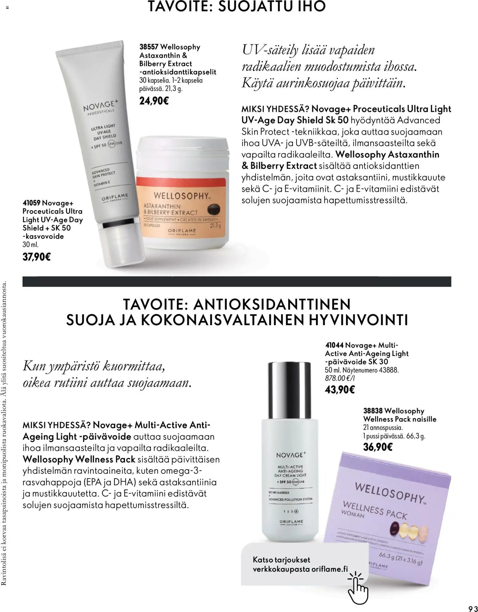 Oriflame tarjoukset