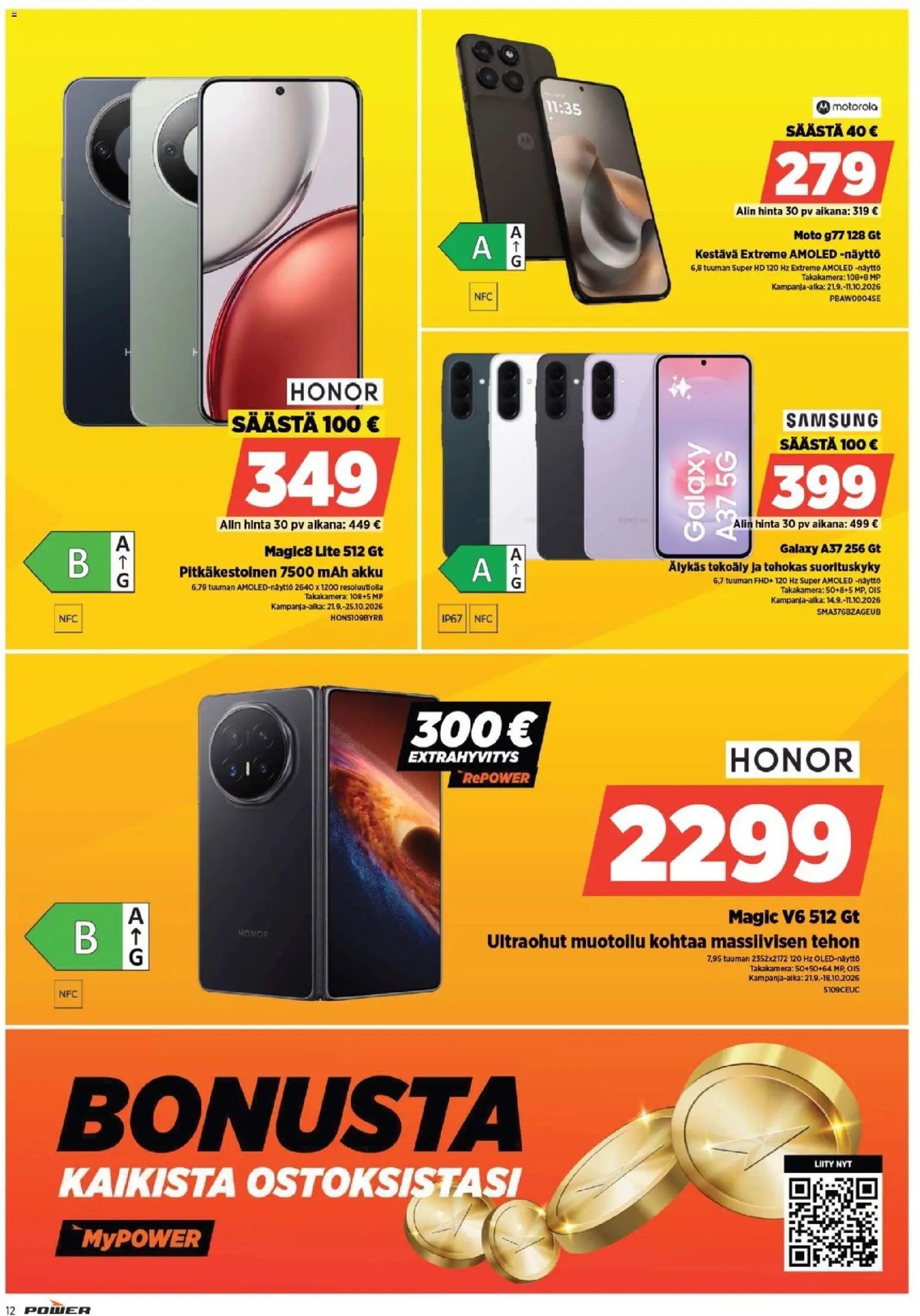 Power tarjoukset