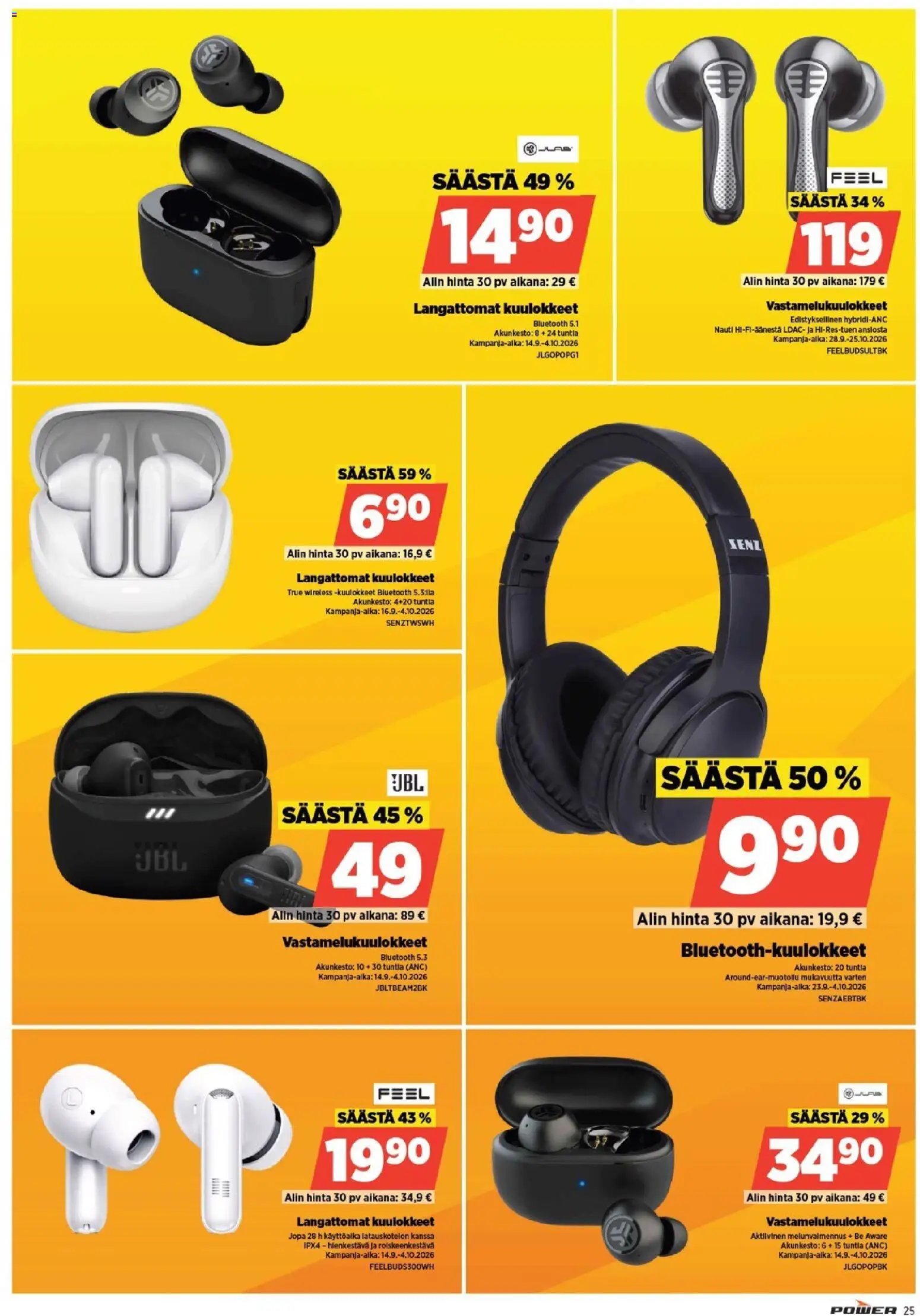 Power tarjoukset